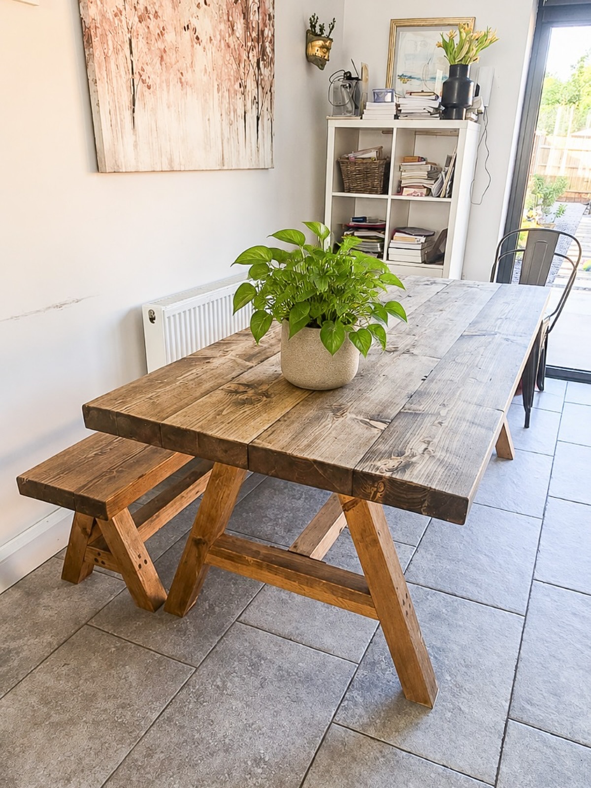 This is one of those tables that instantly makes the room feel warmer 🤎
Chunky reclaimed timber, handmade bench seating, and enough character to make the whole room stand out.
Looking to add one to your living space? Contact us today and let’s get yours started!
.
.
.
.
#diningroominspiration #carpentry #rusticdecor #interiordesign #farmhousetable