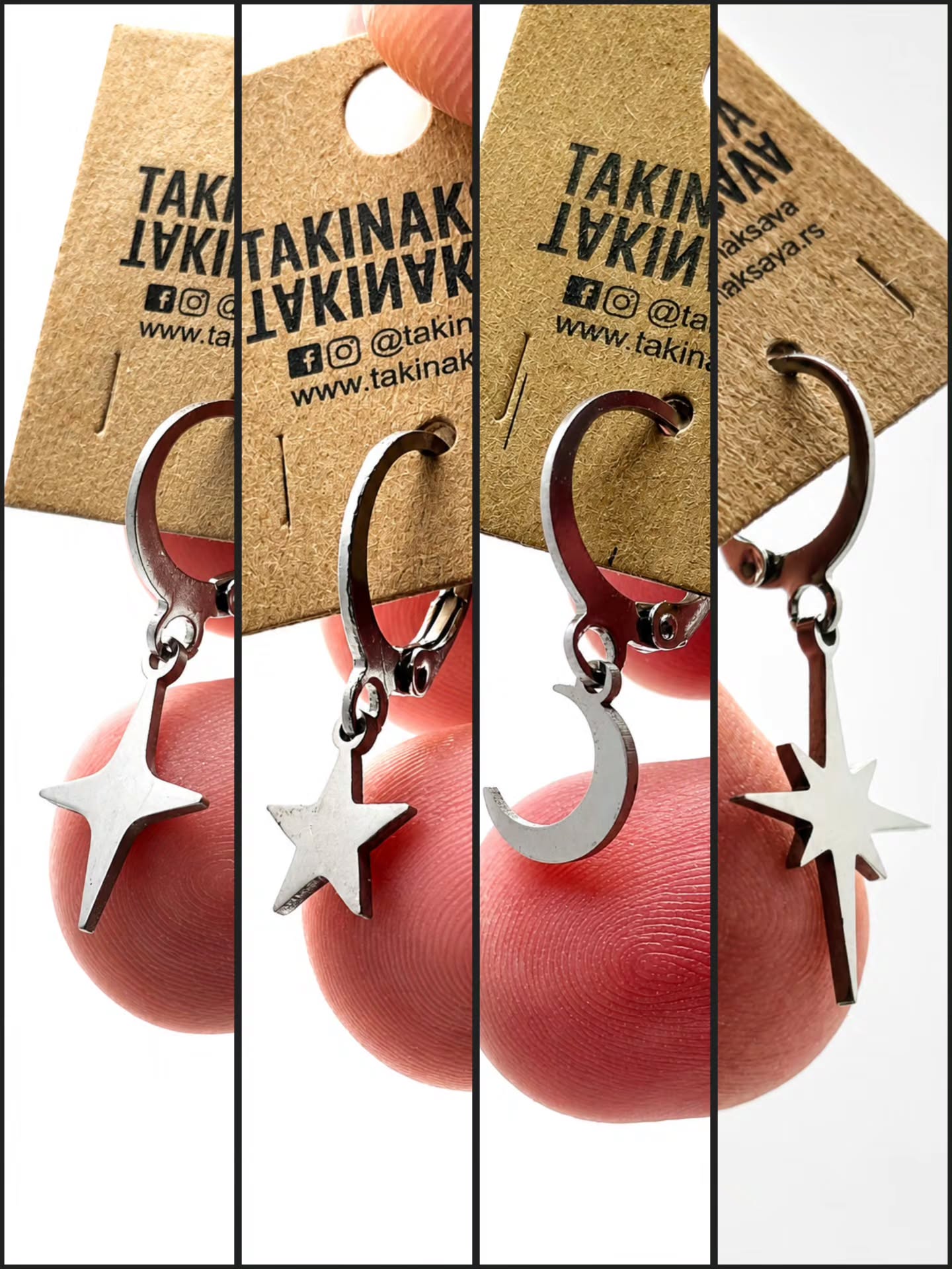✨ Minimalističke mindjuše sa zvezdom i mesecom koje se uklapaju uz svaki outfit.
Lagane, elegantne i savršene za everyday alternative style. 🖤⭐🌙
✔ Nerdjajući čelik
✔ Water resistant
✔ Pogodne za svakodnevno nošenje
✔ Unisex stil
✔ Minimal / aesthetic jewelry vibe
Dostupno u takinaksava.rs�
#mindjuse #nausnice #celicninakit #alternativefashion #waterresistant zvezda mesec aestheticstyle nakit modniaksesoari takinaksava beograd streetstyle minimalstyle unisexnakit