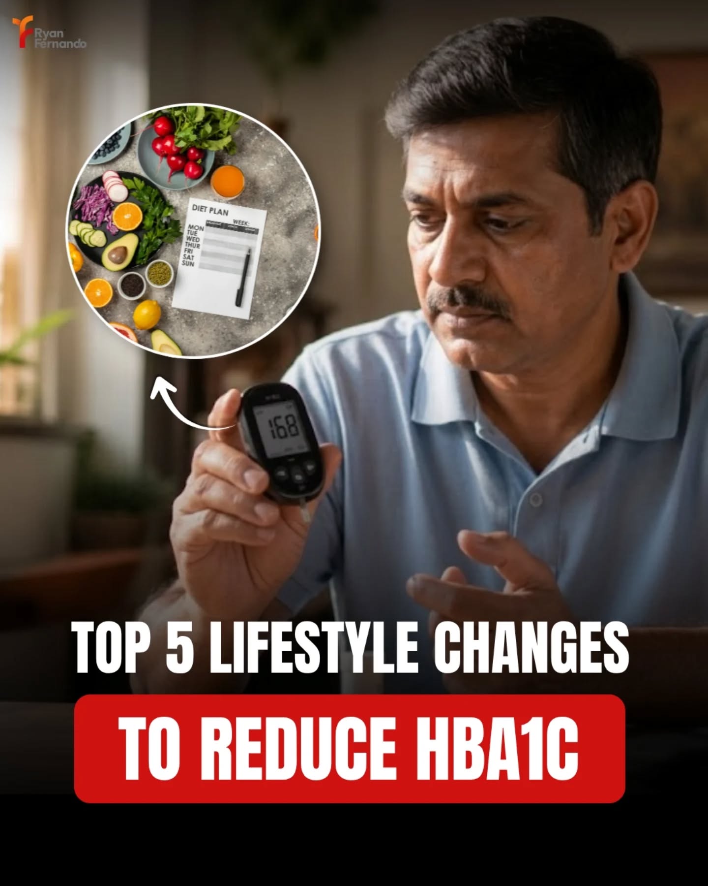 India is often called the diabetes capital of the world, but small, consistent lifestyle changes can still make a big difference in blood sugar control and long-term health. From improving your diet and increasing daily activity to strength training and better meal timing, these habits can help reduce HbA1c and improve insulin sensitivity over time. Swipe to know the simple changes that can help you take control of your health. If you want a practical, personalised approach to managing your blood sugar levels, comment “NUTRITION” to get started.
.
.
.
#bloodsugar #diabetes #nutrition #instagram #india