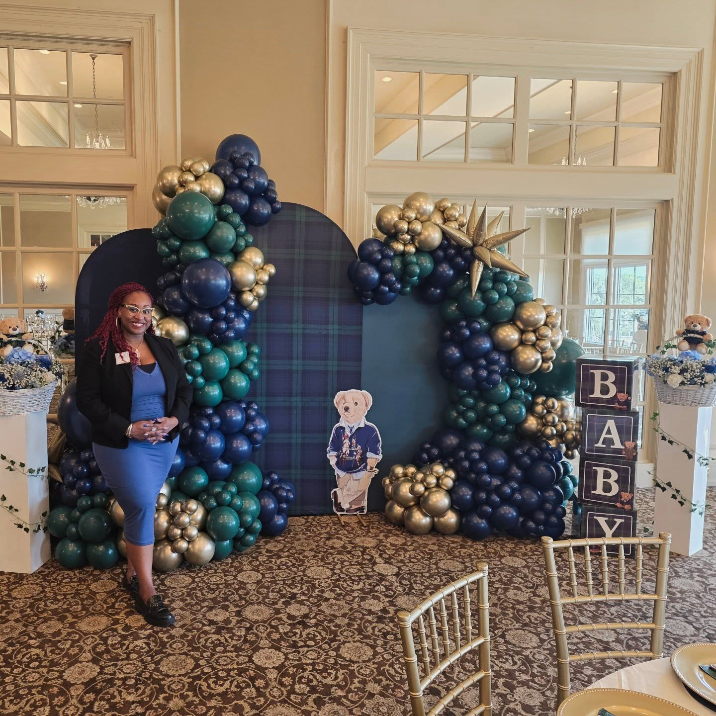 When you are doing what you love, it reflects in the outcome of your work. EVERY single detail is intentional! #eventguru #EventDesign #ralphlauren #blue #gold