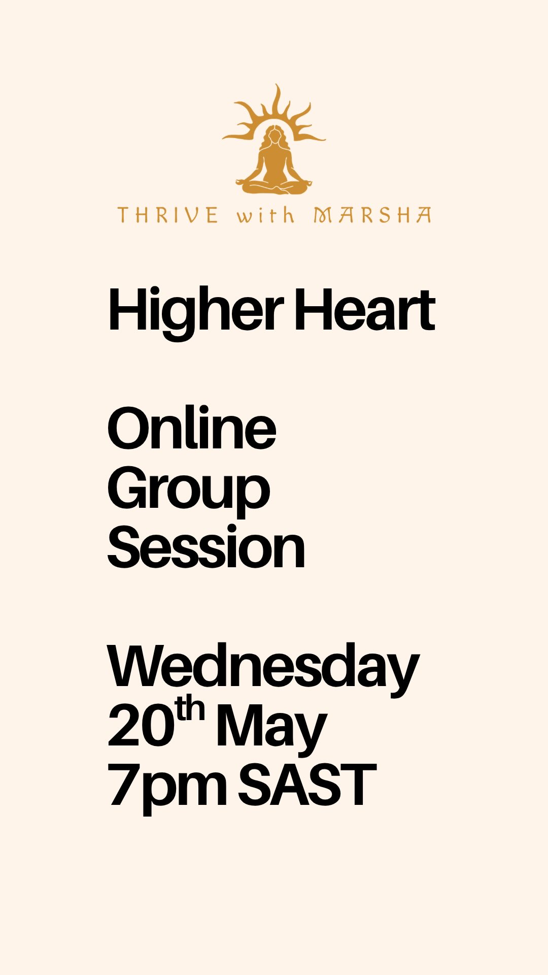 7pm (SAST) Weds 20th May
Online energy session.
Clearing the solar plexus, heart, and higher heart can help you feel more confident, connected, open, and aligned in your relationships and life.
* Stronger self trust
* Clearer emotional boundaries
* Deeper heart connection
* More authentic relationships
* Increased inner confidence
⢠Calmer nervous system
⢠Greater energetic alignment
⢠Open hearted communication
DM if this resonates and you would like to join the session.
Much love.
#higherheartchakra #energyhealing #spiritualawakening