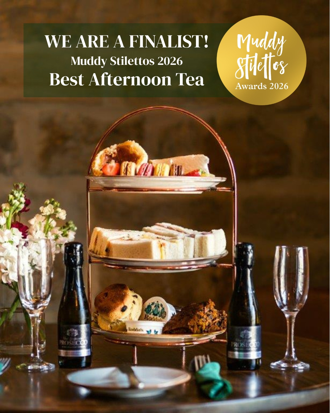 ⏰ Voting closes soon and we need your help! ⏰
We’re absolutely delighted to be finalists in the Best Afternoon Tea category at the Muddy Stilettos Awards 2026 for Nottingham & Derbyshire ✨
Every single vote makes a huge difference, and if you’ve ever enjoyed one of our afternoon teas, famous Original Bakewell Pudding, or a visit to us, we’d be so grateful for your support 💛
Please take 30 seconds to vote before it’s too late!
🔗 in our bio!
#MuddyStilettosAwards #BestAfternoonTea #muddyawards2026
#visitpeakdistrict #peakdistrict #vpdd #derbyshirefoodanddrink #supportlocal #food #foodie #eastmids #derbyshire #inspiredbythepeakdistrict #freshfood #thegoodfoodguide #whatsonderbyshire #derbyshireevents #travelgram #derbyshirelifestyle #visitderbyshire #bakewell #foodstagram #foodphotography #thefoodanddrinkforum