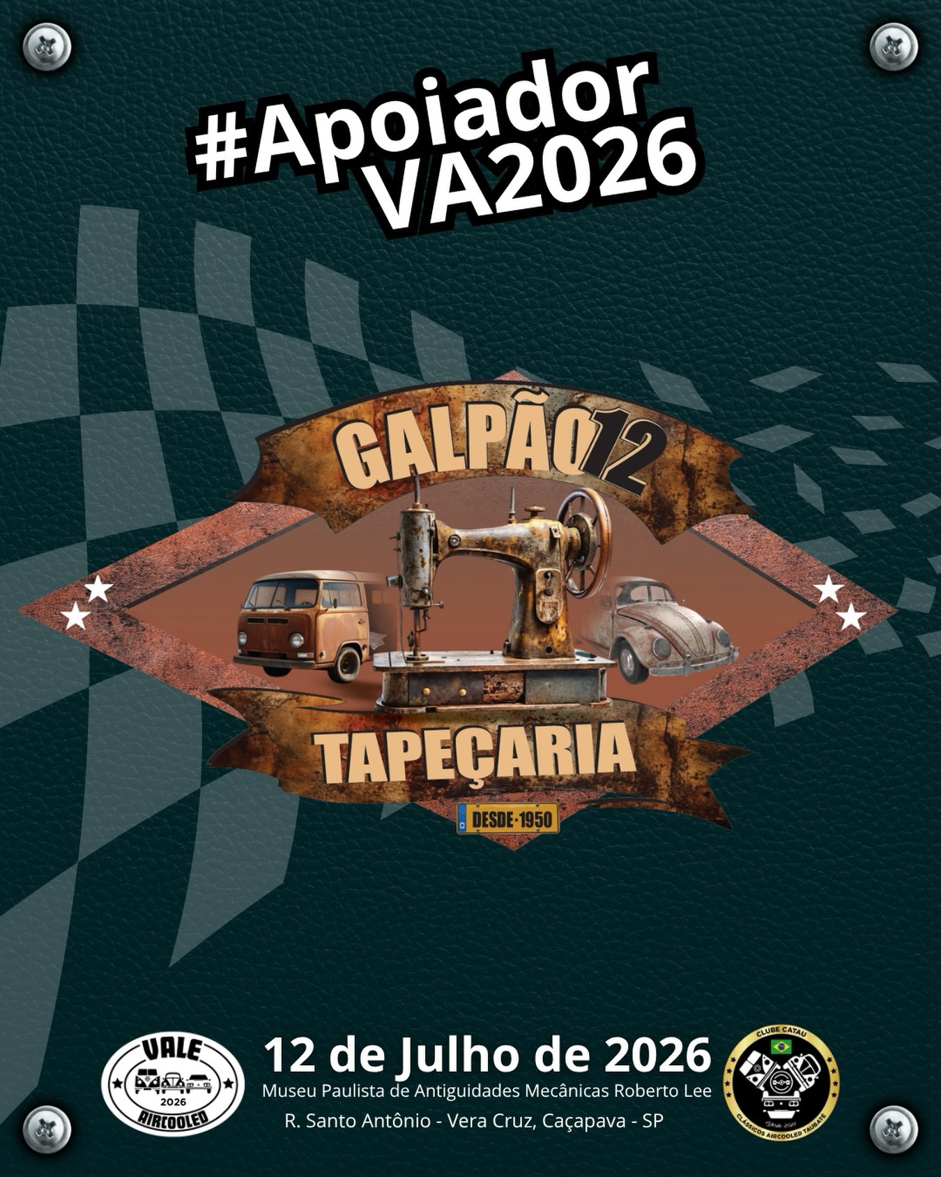 🪑🚗 Qualidade e acabamento que fazem a diferença!
A @galpao12tapecaria é especialista em tapeçaria automotiva, entregando conforto, estilo e atenção aos detalhes em cada projeto.
Com trabalho de qualidade incomparável, transforma interiores e valoriza ainda mais cada clássico, sempre com muito capricho e dedicação.