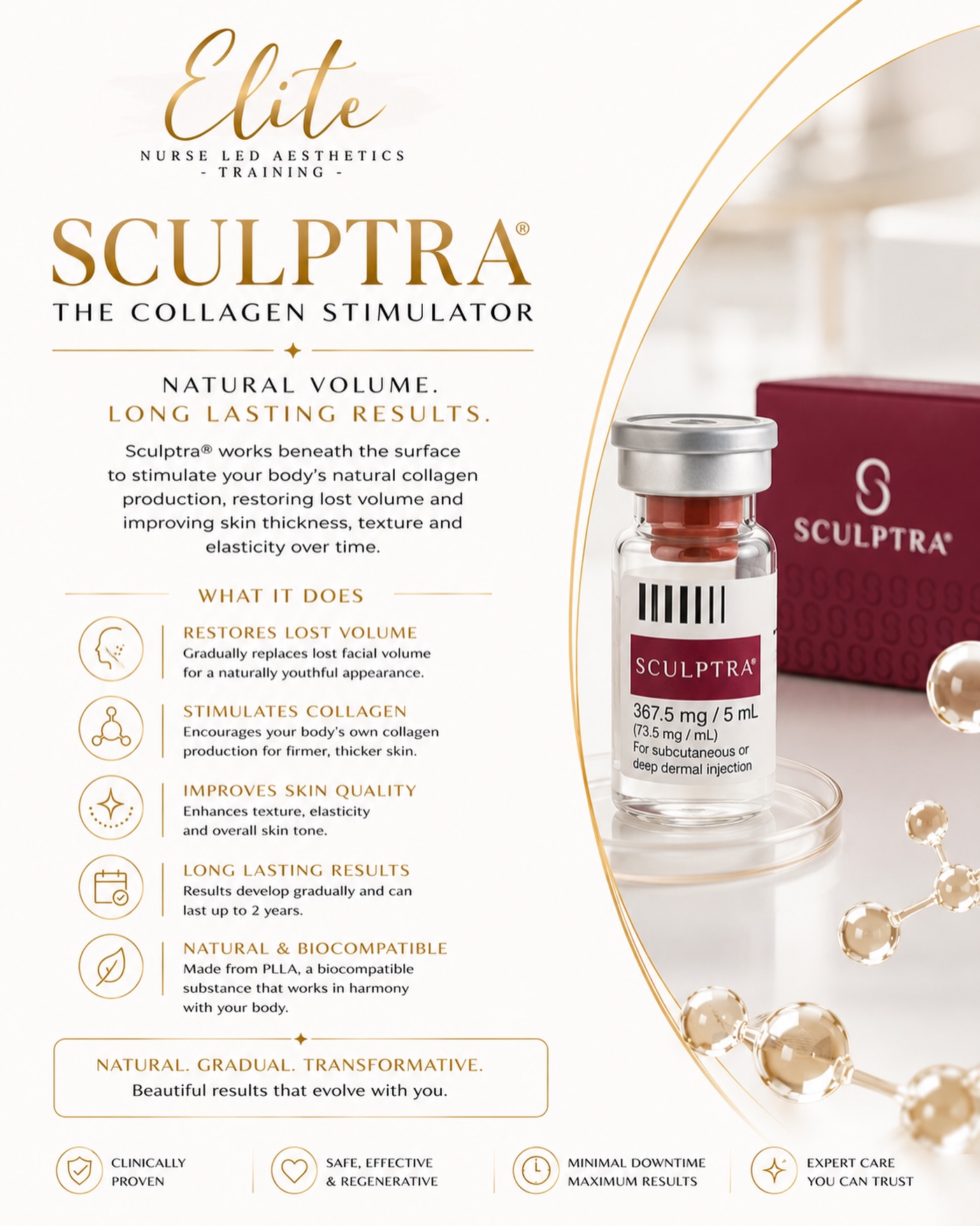 Collagen stimulation from within ✨
Sculptra® is a powerful regenerative treatment designed to gradually restore lost volume, improve skin quality and stimulate your body’s natural collagen production for long-lasting, natural-looking results. 🤍
Unlike traditional fillers, Sculptra works beneath the surface to rebuild structure and support — leaving skin firmer, smoother and beautifully refreshed over time.
✨ Restores facial volume
✨ Stimulates collagen production
✨ Improves skin texture & elasticity
✨ Natural, gradual results
✨ Long-lasting rejuvenation
At Elite Nurse Led Aesthetics, we focus on enhancing your natural beauty with results that evolve beautifully over time. ✨
📍 Wakefield
DM us to book your consultation today.
#Sculptra
#CollagenStimulator
#WakefieldAesthetics
#EliteNurseLedAesthetics
#NaturalRejuvenation