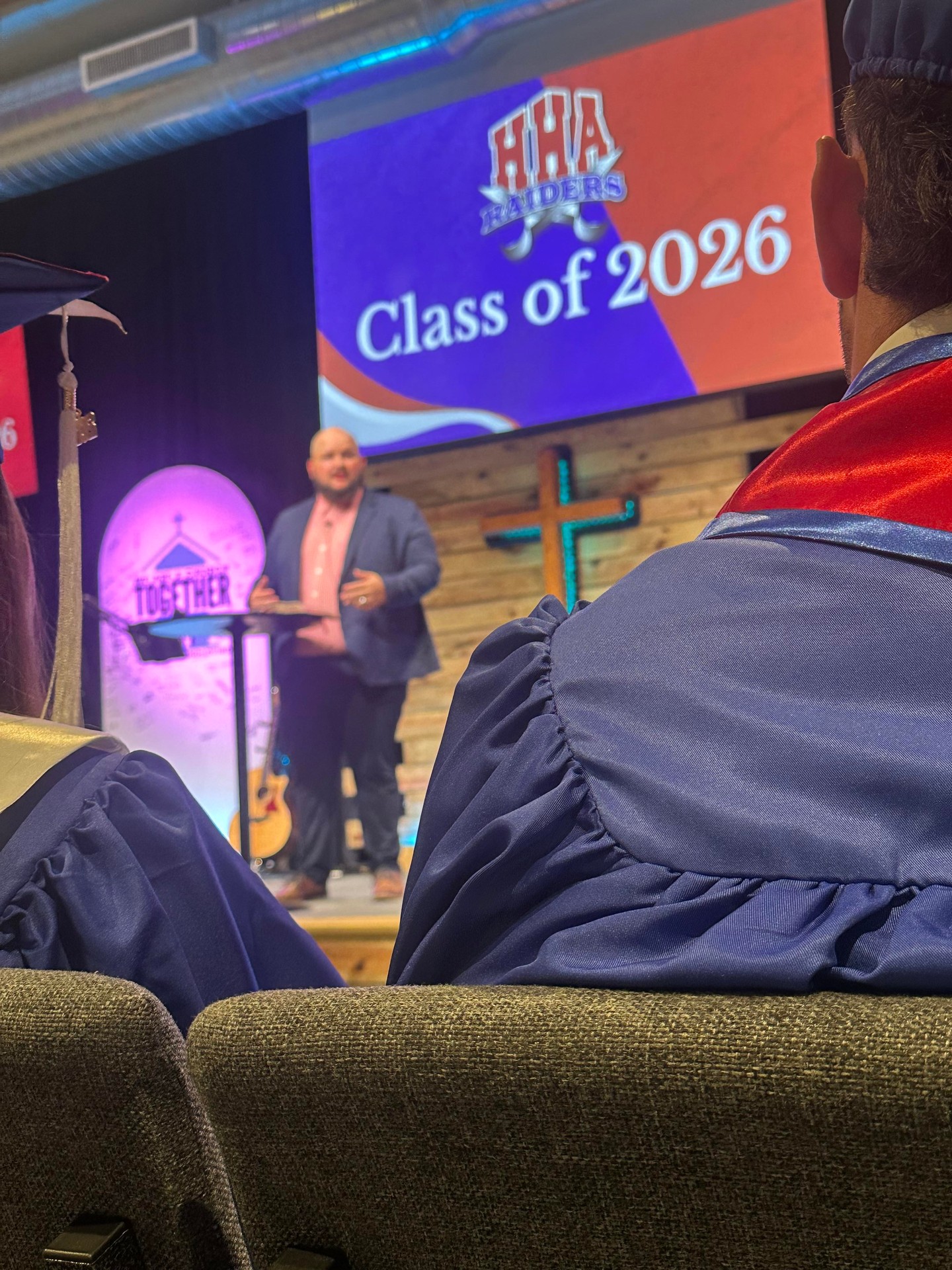 Holly Hill Academy would like to extend our heartfelt gratitude to First Baptist Church of Eutawville for hosting this year’s beautiful Baccalaureate service. It was a meaningful time of reflection, encouragement, and celebration for our graduating seniors as they prepare to take the next step in their journey.
A special thank you to Rev. Justin Redfern for his inspiring message and to the praise team for leading such uplifting and heartfelt worship. Your support and dedication made this service truly memorable for our students and their families.
We are so thankful for the love and encouragement poured into our seniors. The future is bright—once a Raider, always a Raider! ❤️💙🎓