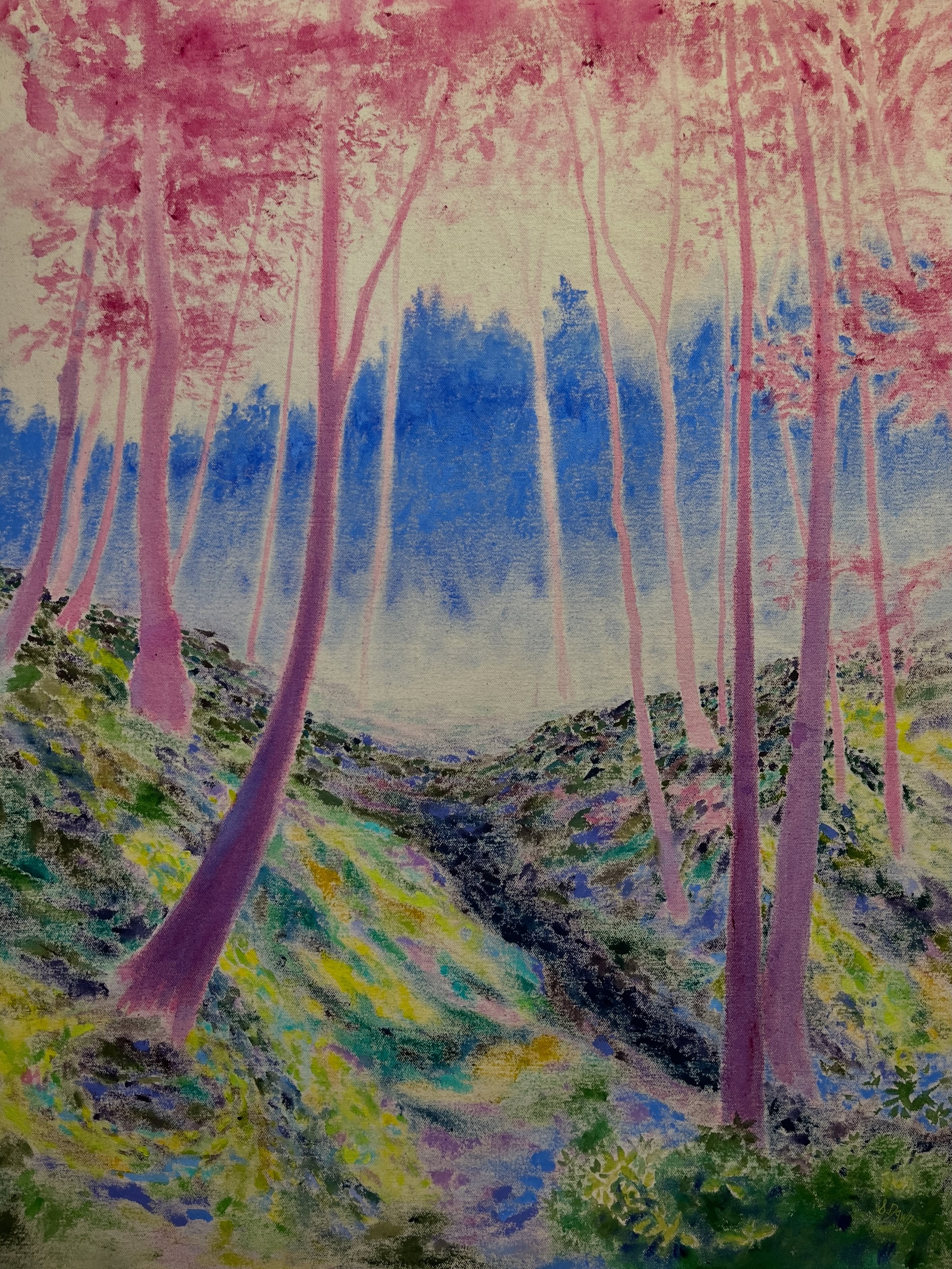 🎨 “The Ravine”, is a tribute to my two main inspirations: color and nature.
This body of work called “Appalachia” is an exploration of the childlike perception of my memory juxtaposed with my adult understanding, a powerful tension that I believe we are all carrying in some capacity.
Acrylic on Raw Canvas
21 x 26 x 0.75 in
Available for purchase at the link in bio!
#colorfulnatureart #colorfulforest #appalachian #expressiveartist #artcollect