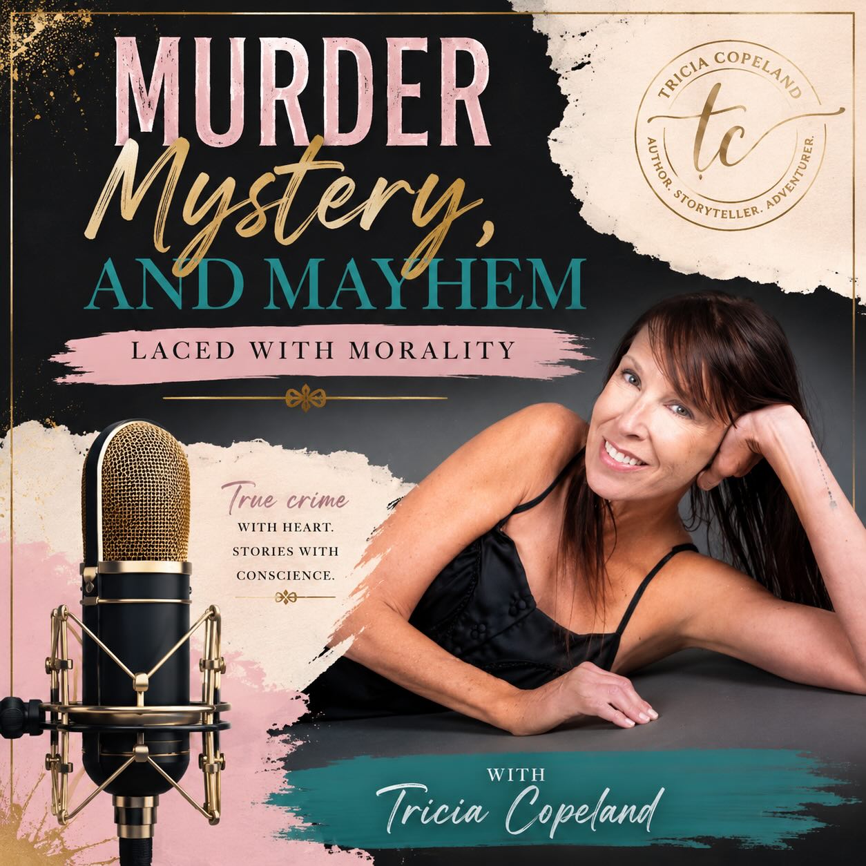 Step into the shadows where suspense meets substance.
Murder Mystery and Mayhem Laced with Morality is a captivating podcast where thrilling mysteries, true crime inspiration, unforgettable stories are shared. This Sunday a new guest is featured. In this special episode, bestselling author Tricia Copeland joins the conversation to discuss suspense, storytelling, morality in fiction, and the deeper truths hidden within dark and mysterious tales.
From chilling twists and dangerous secrets to redemption, courage, and conscience, this episode explores the fine line between justice and chaos. Expect engaging discussion, author insights, mystery-filled conversation, and plenty of mayhem along the way.
🎙️ True crime vibes
📚 Mystery and suspense
✨ Stories with purpose
Because sometimes the darkest stories reveal the greatest truths.
#MurderMysteryAndMayhem #TriciaCopeland #MysteryPodcast #TrueCrimeInspired #SuspensePodcast CrimeFiction AuthorInterview MysteryLovers Bookstagram WomenWhoPodcast ThrillerBooks MysteryAndMayhem StoriesWithPurpose
: