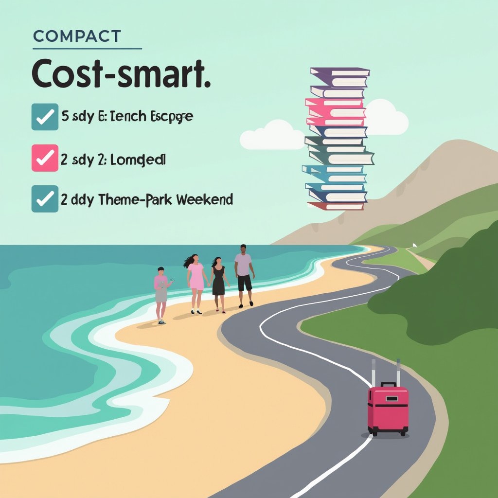 Ready for a family escape that won’t break the bank? We compared a 5-day international beach getaway vs. a same-cost domestic theme-park weekend for a family of four — and surprise: the beach wins! 🌴✈️
What we found (real line-item examples):
• Flights: budget carrier fares to a nearby international beach — $900 round-trip total.
• Lodging: family-friendly beachfront apartment — $450 for 5 nights.
• Meals: groceries + a couple of local dinners — $200.
• Local transport & activities: buses, snorkel rentals, beach play — $150.
Total: about $1,700 for five days of sun, sand, and low-cost family fun.
Theme-park weekend (same budget):
• Tickets: park entry + express passes — $1,000.
• Lodging: 2 nights near the park — $400.
• Meals & snacks inside parks — $250.
• Local transport & extras — $50.
Total: about $1,700 — but with higher per-activity costs and long lines.
Why the beach beats the park: more free kid-friendly activities, lower daily food costs, and flexible schedules that actually feel like a vacation! Want to save even more? Pack a compact travel cooler and refillable water bottles — that simple tip slashes snack and drink spending instantly. 🧃🧊
Which would your family pick? Tell us below! Link in bio for the full mini-itinerary, cost breakdown, and packing checklist. 🌊👨👩👧👦
#FamilyTravel #BeachVacation #TravelSmart #ExploreWithYourKids #FamilyAdventure #BudgetTravel #TravelTips #KidFriendlyTravel
