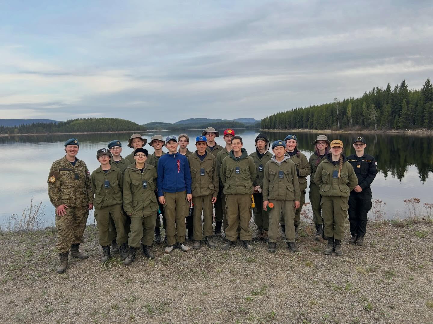 Last weekend our cadets participated in their spring FTX. Learning new skills and sleeping in their improvise shelters.