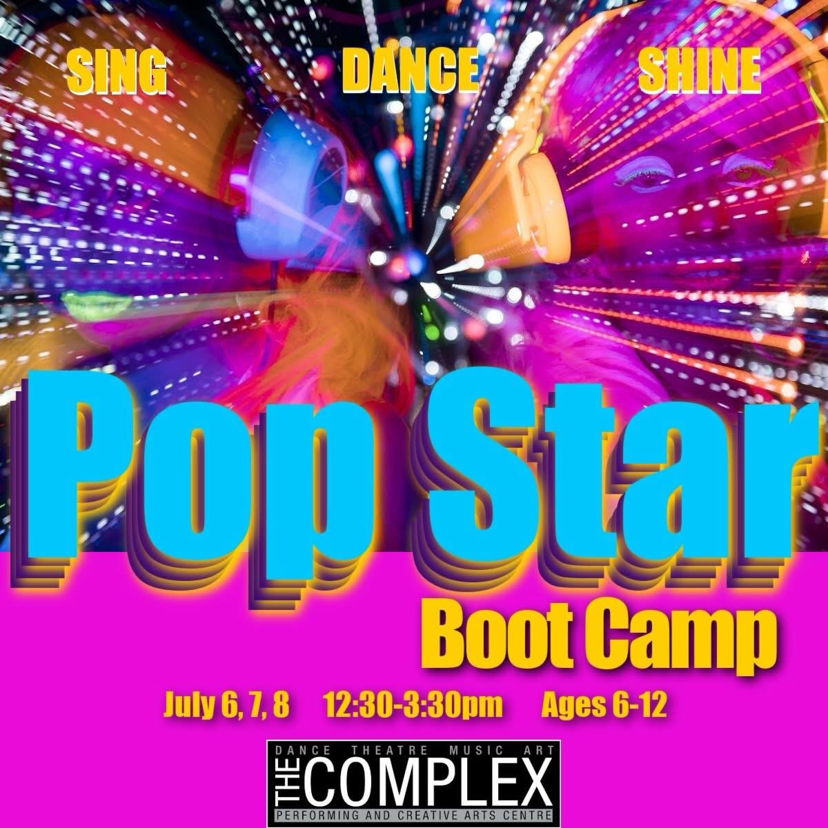 Pop Stars Boot Camp - Do you LOVE K-Pop Demon Hunters?
July 6, 7, 8 • 12:30–3:30 PM • Ages 6–12
Love high-energy music videos, fierce choreography, and performing with a team? Step into the spotlight at Pop Stars Boot Camp — a three-day dance experience inspired by today’s biggest pop performances, dance crews, and global music trends.
Dancers will learn exciting hip hop and commercial-style choreography, build confidence, play performance games, and work together like a real pop performance crew. Perfect for kids who love to move, perform, and bring big energy to the stage.
No previous dance experience required — just enthusiasm, personality, and a willingness to shine.
Register: link in bio