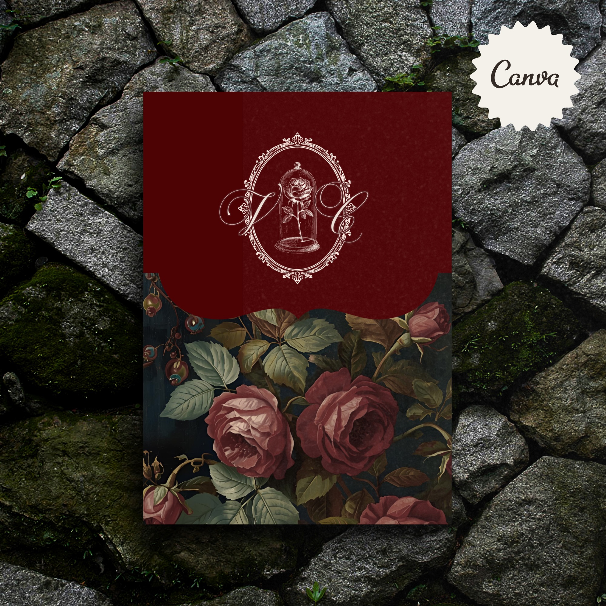 ✨ Enchant your guests from the very first glance with this romantic vintage-inspired wedding invitation suite!
🥀📜 Featuring timeless florals, rich burgundy tones, elegant script initials, and a delicate rose under a glass cloche, this editable Canva wedding invitation is designed for couples dreaming of a magical and unforgettable celebration.
Perfect for moody romance, gothic elegance, Victorian charm, and fairytale-inspired weddings, this instant download template brings luxury and fantasy together in one stunning design. Whether you’re planning a candlelit reception, enchanted garden ceremony, medieval-inspired wedding, or a Beauty and the Beast aesthetic, this invitation creates the perfect first impression for your special day.
💻 Easily customize in Canva:
• Names
• Wedding date
• Venue details
• Fonts & colors
• No software required
🖤 PERFECT FOR:
• Romantic wedding themes
• Moody floral garden weddings
• Burgundy & chartreuse weddings
• Gothic weddings
• Victorian-inspired weddings
• Fairytale weddings
• Fantasy & enchanted themes
• Medieval or old-world aesthetics
• Elegant candlelit receptions
#WeddingInvitation #GothicWedding #FairytaleWedding #CanvaTemplate #RomanticWedding
vintage wedding invitation, editable wedding template, burgundy wedding decor, moody floral wedding, enchanted wedding invitation, Victorian wedding aesthetic, fantasy wedding decor, dark romance wedding, Beauty and the Beast wedding, medieval wedding inspiration, candlelit reception ideas, elegant wedding stationery, printable wedding invitation, floral wedding suite, gothic romance wedding, old world wedding theme, customizable Canva invitation, luxury wedding invite, enchanted garden wedding, romantic wedding stationery