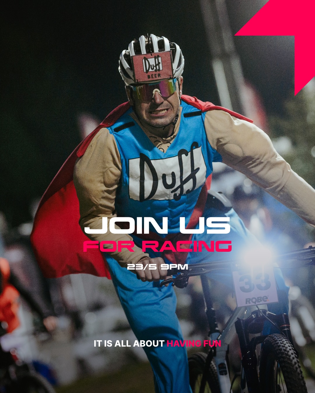 🇬🇧 Guys, some serious racing ahead 🤪🤘
Join us! 🚵♂️
⸻
🇨🇿 Přátelé, čeká nás opravdu seriózní závodění 🤪🤘
Přihlaste se! 🚵♂️
#ucimtbworldseries #mtbnmnm #nightrace #funforall
