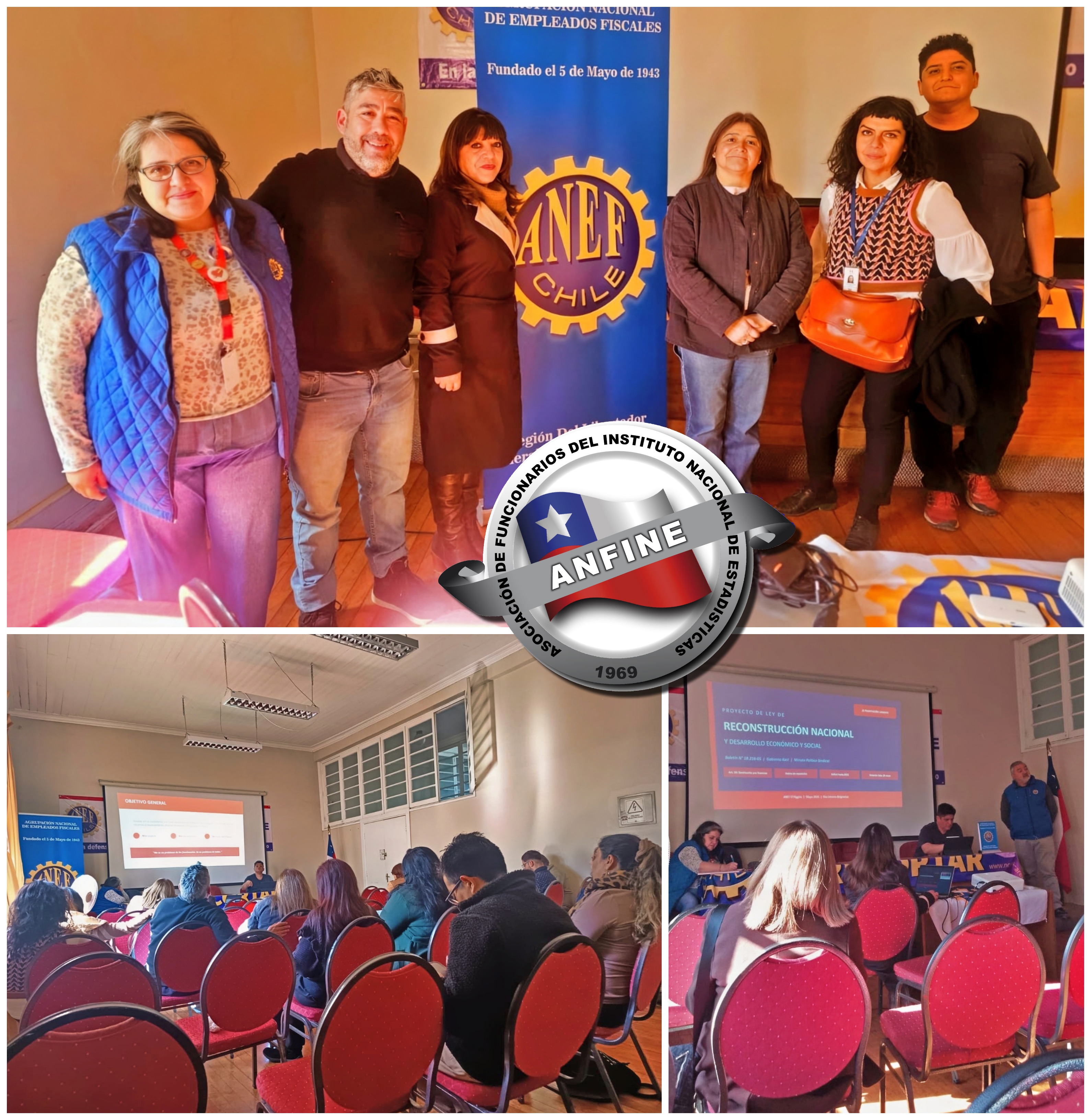 📢 ANFINE O’Higgins participa en encuentro informativo sobre proyecto de Reconstrucción Nacional
📍 El Directorio Regional de ANFINE O’Higgins participó en una reunión convocada por ANEF Regional, instancia destinada a informar los alcances del proyecto de “Reconstrucción Nacional”, actualmente en discusión en el Congreso Nacional.
📍 REVISA LA NOTICIA EN 👉 www.anfine.cl
#ANFINE #ANFINEOHiggins #ANEF #EmpleoPúblico #DerechosLaborales #DerechosSociales #NoALosRecortes
