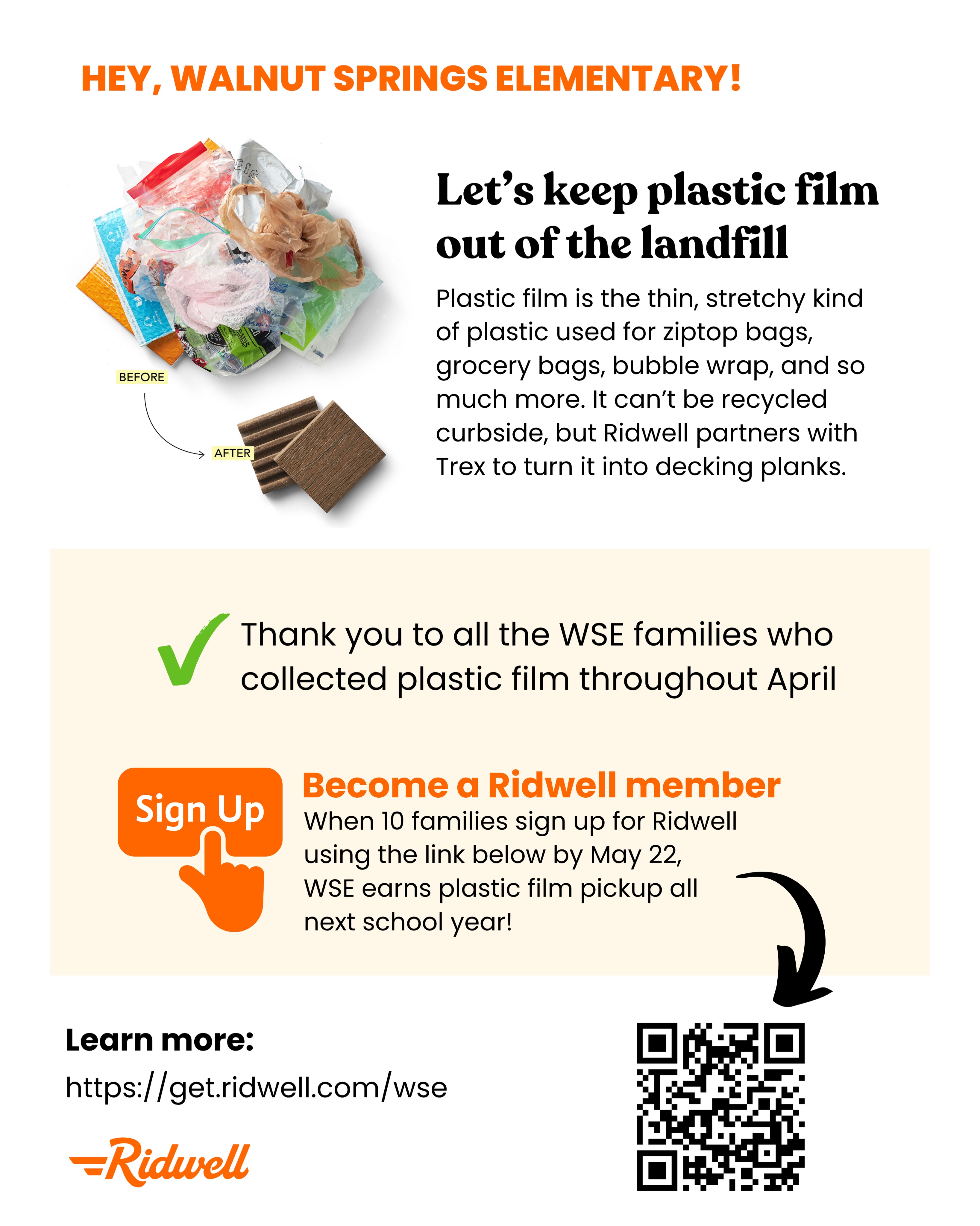 ⏰ Deadline to sign up: May 22
🔗 https://get.ridwell.com/wse