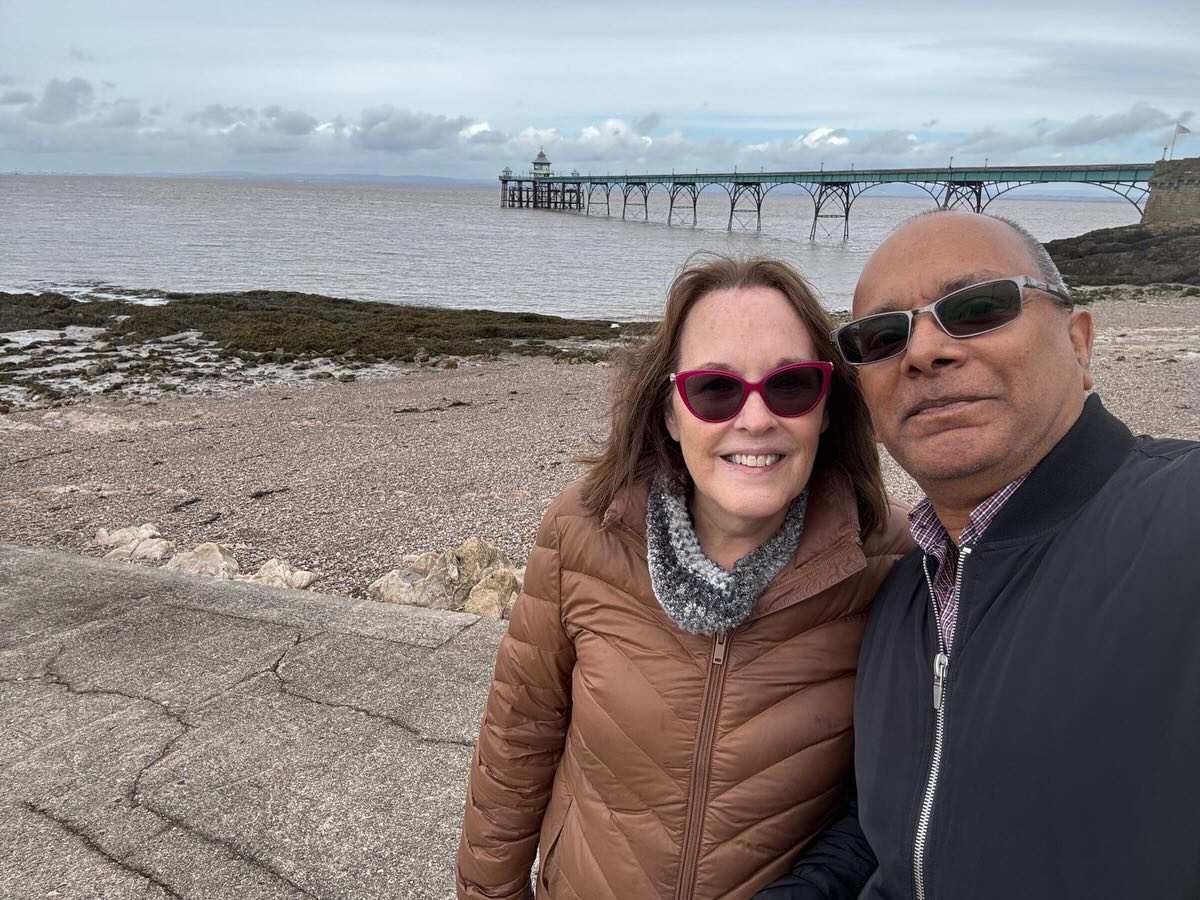 A grey May day at Clevedon pier🌊
