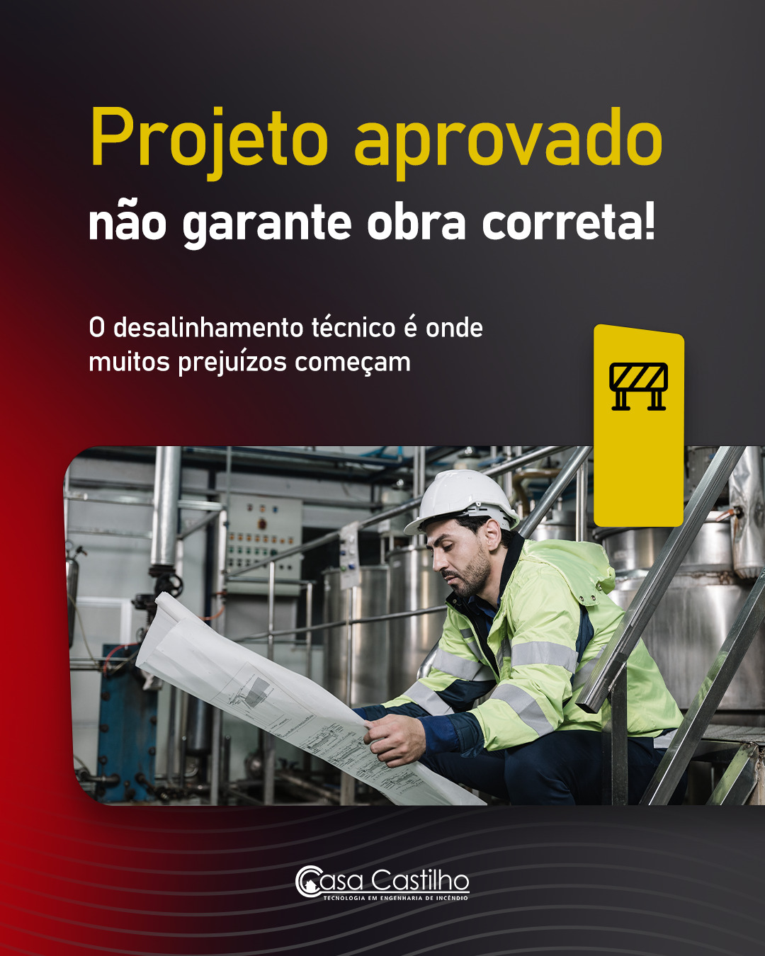 Um dos maiores problemas em obras de prevenção e combate a incêndio acontece quando o projeto aprovado não conversa com a execução em campo.
Mudanças sem validação técnica, instalações fora da especificação e incompatibilidades entre PPCI e obra geram consequências que além do retrabalho, gera atrasos no AVCB, aumento de custo, falhas operacionais e exposição ao risco.
Em operações industriais, centros logísticos e agroindústrias, esse desalinhamento impacta diretamente produtividade, seguro e continuidade da operação.
Por isso, projeto e implementação precisam atuar integrados desde o início, com acompanhamento técnico contínuo e controle de execução.
➡️ Arraste para o lado e entenda por que engenharia e obra precisam caminhar juntas.