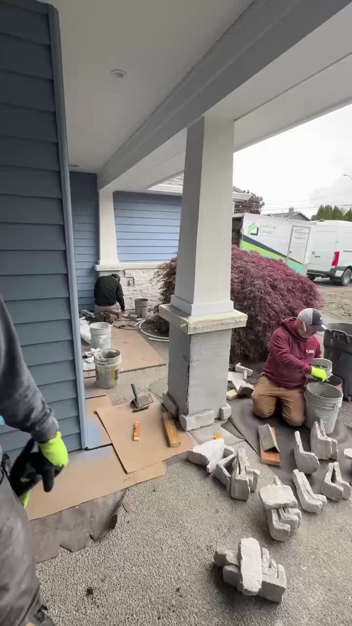 So, yeah, this is how we do it…
#stonework #stoneveneer #stone #stonemasonry