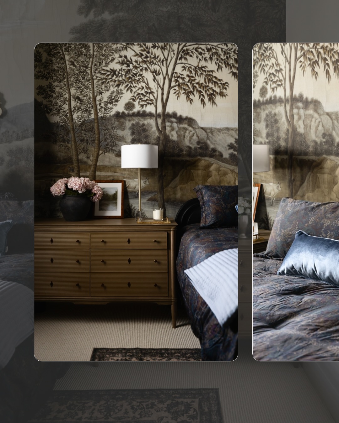 Moody lighting and all the textures for this space. Would you stay in the guest room if it looked like this?
-
STUNNING photos @lifecreated
#GuestBedroom #MoodyInteriors #BedroomDesign #InteriorInspo #LuxuryInteriors