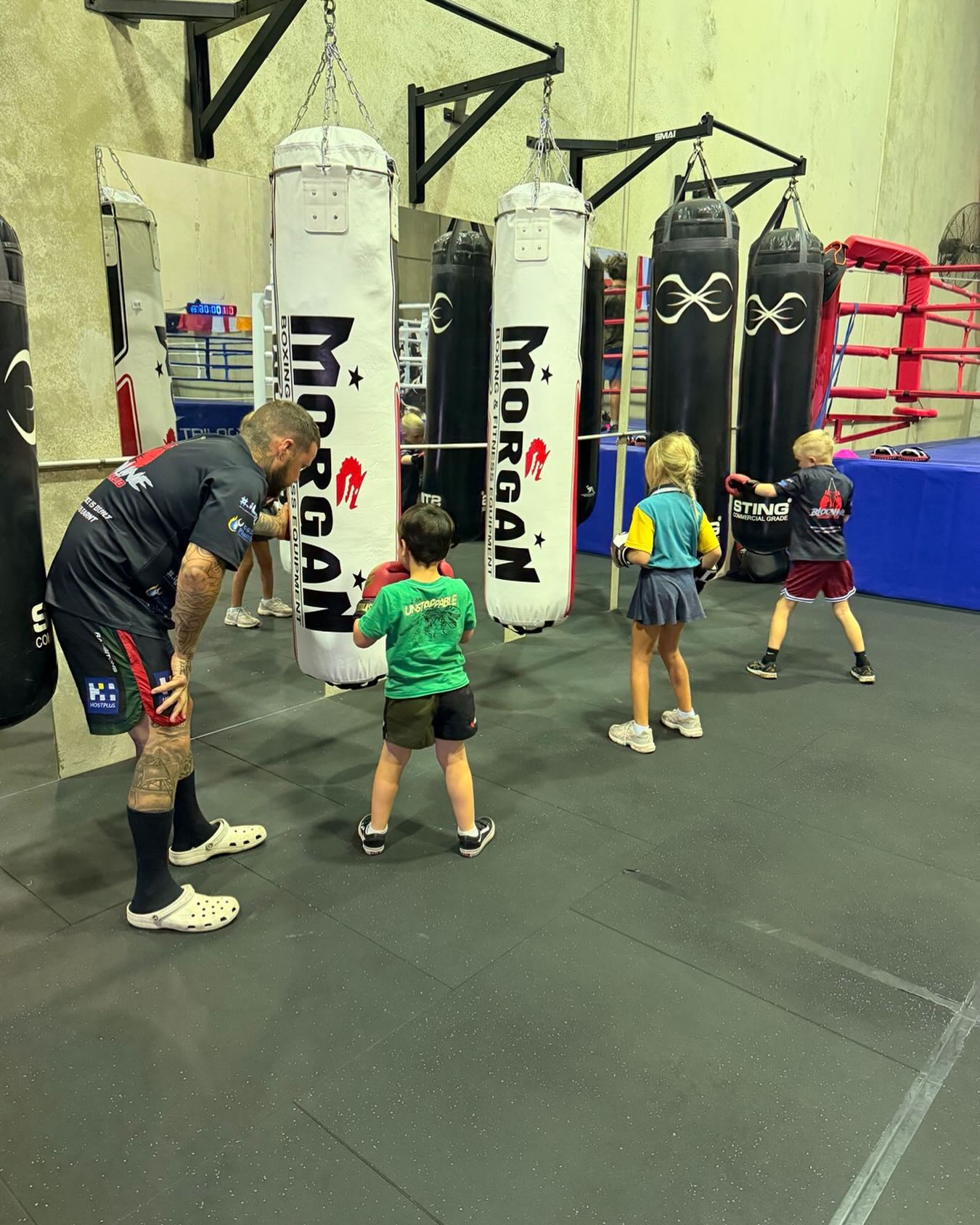 If you have kids interested in boxing or looking for something to do in the afternoon bring them down🥊 #boxing #kids #kidsboxing #kidsoutlet