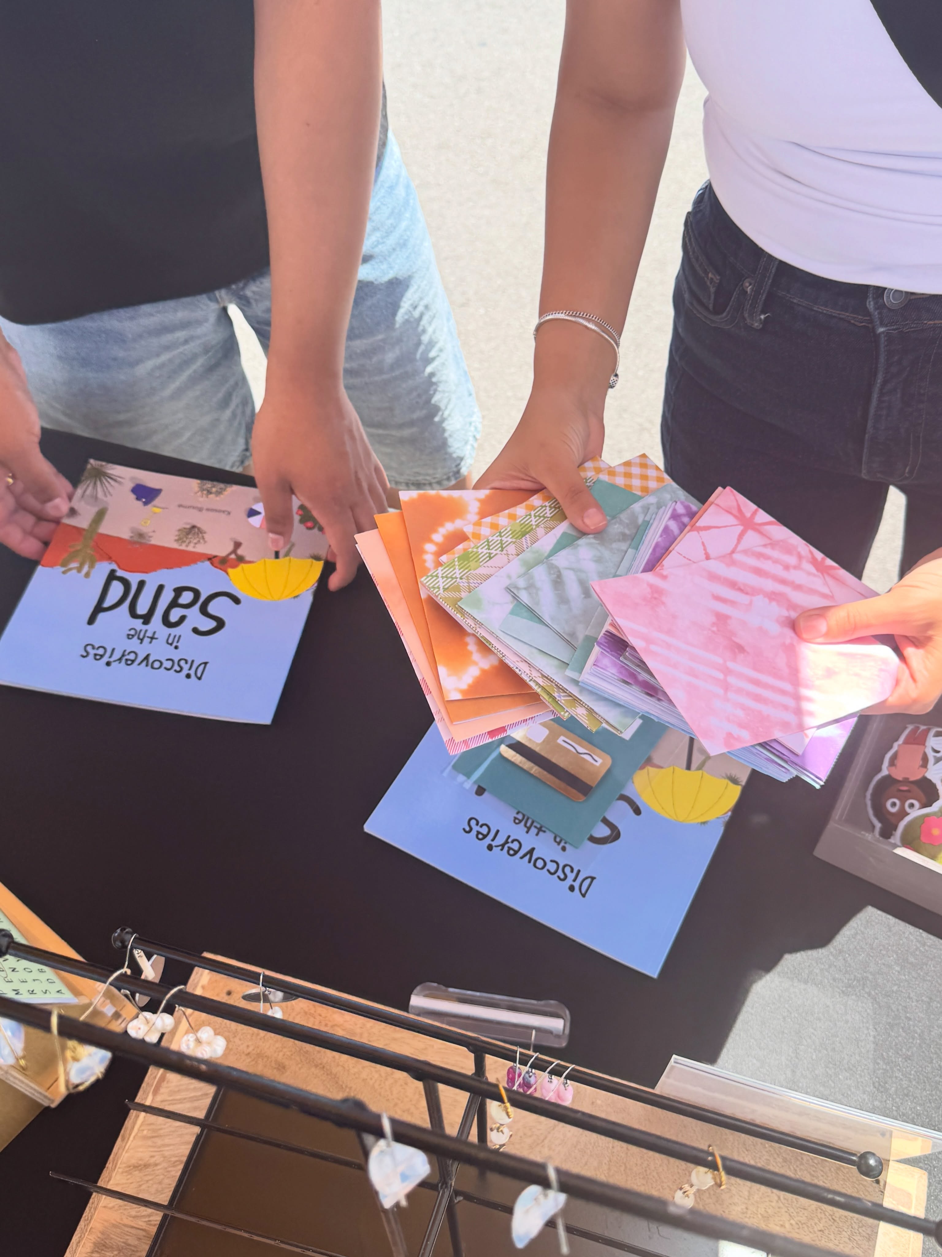 Weathered the heat last week to do another @marketinthealley in the arts district!! Love being able to talk to so many people and grateful for all of the support I got!!