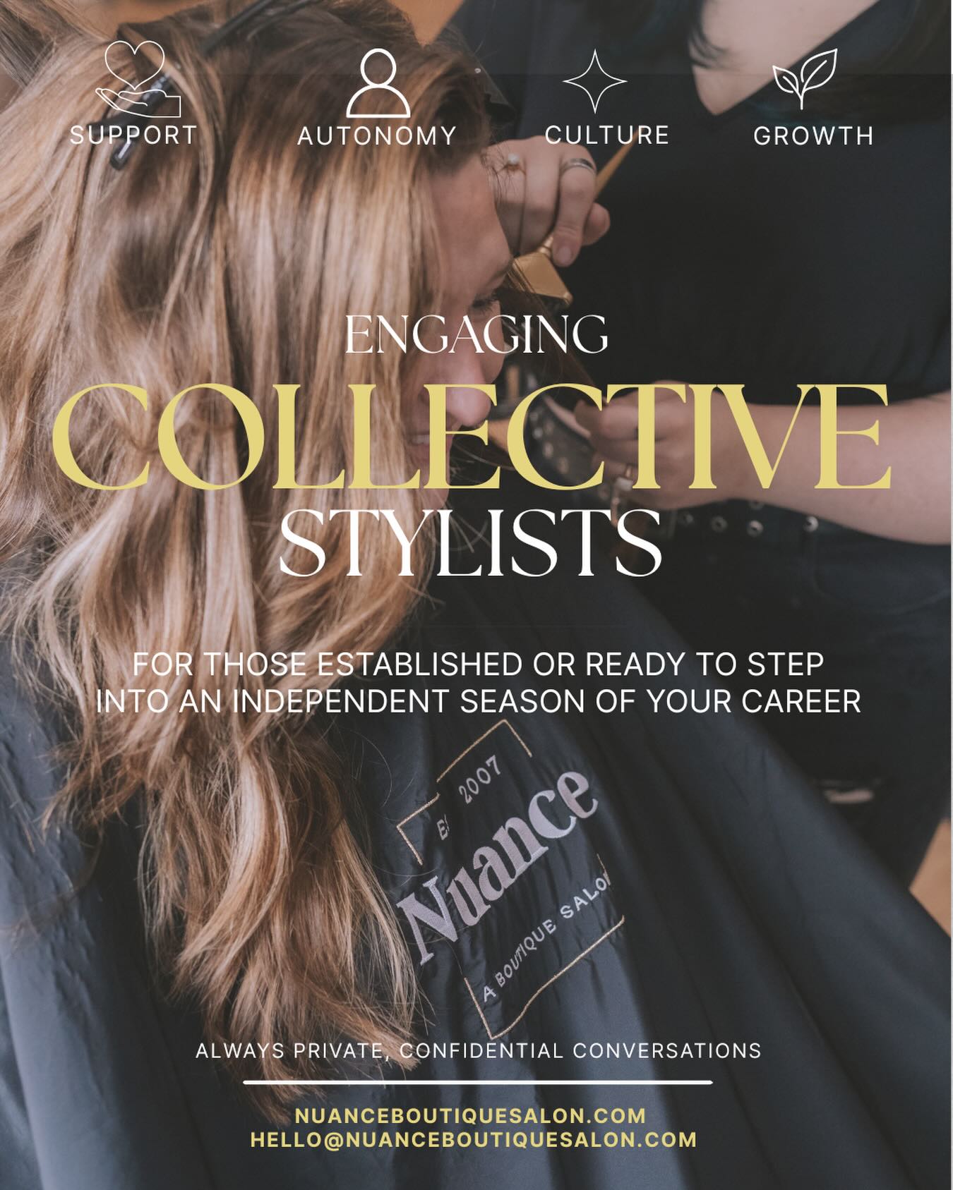 Now engaging …
Are you ready for a new ERA?
My DMs are always open and confidential ✨