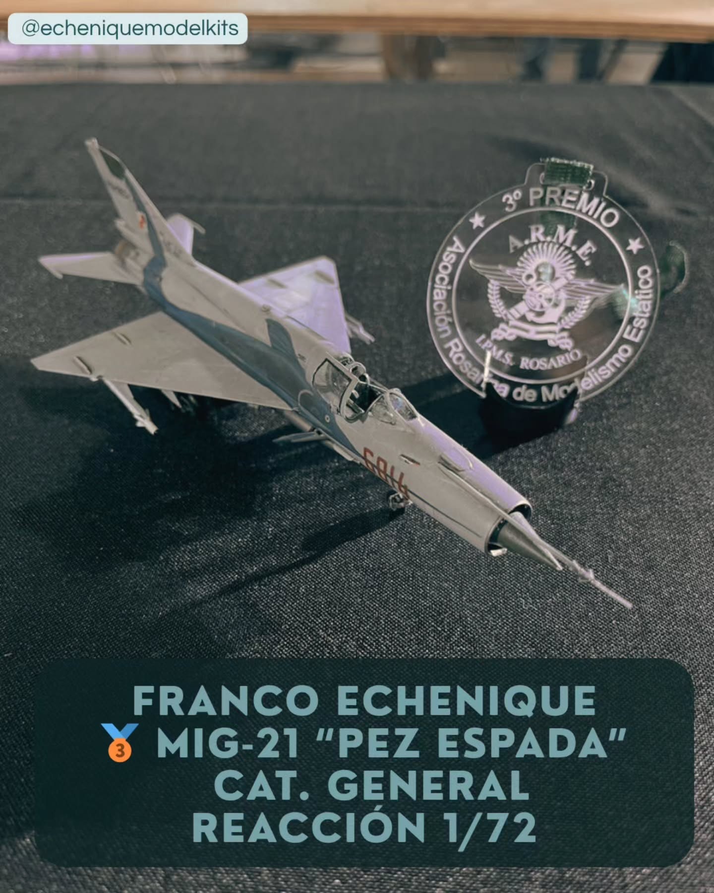 IPMS Córdoba brilló en ARME Rosario 2026 ✨
Nuestros socios lograron más de 30 premios en una de las competencias más importantes del país.
🏆 Premios destacados:
🥇 Alejandro Vucko — 7 premios
🥇 Daniel Baraldi — 4 oros
🏅 Diego Ruhl — 4 premios
🏅 Federico Cacciopoli — 5 premios
🏅 Franco Echenique — 4 premios
🏅 Martín Ocampo — 3 premios
🏅 Pablo Gargantini — 4 premios
🥇 Kevin Penna — 1 oro
📸 Modelos, dioramas, sci‑fi, aviación, militar… ¡un nivel impresionante!
IPMSCórdoba #Modelismo #Plastimodelismo #ARME2026 #Aviación #Dioramas SciFi Escala Hobby ArgentinaModelismo ModelismoEstático