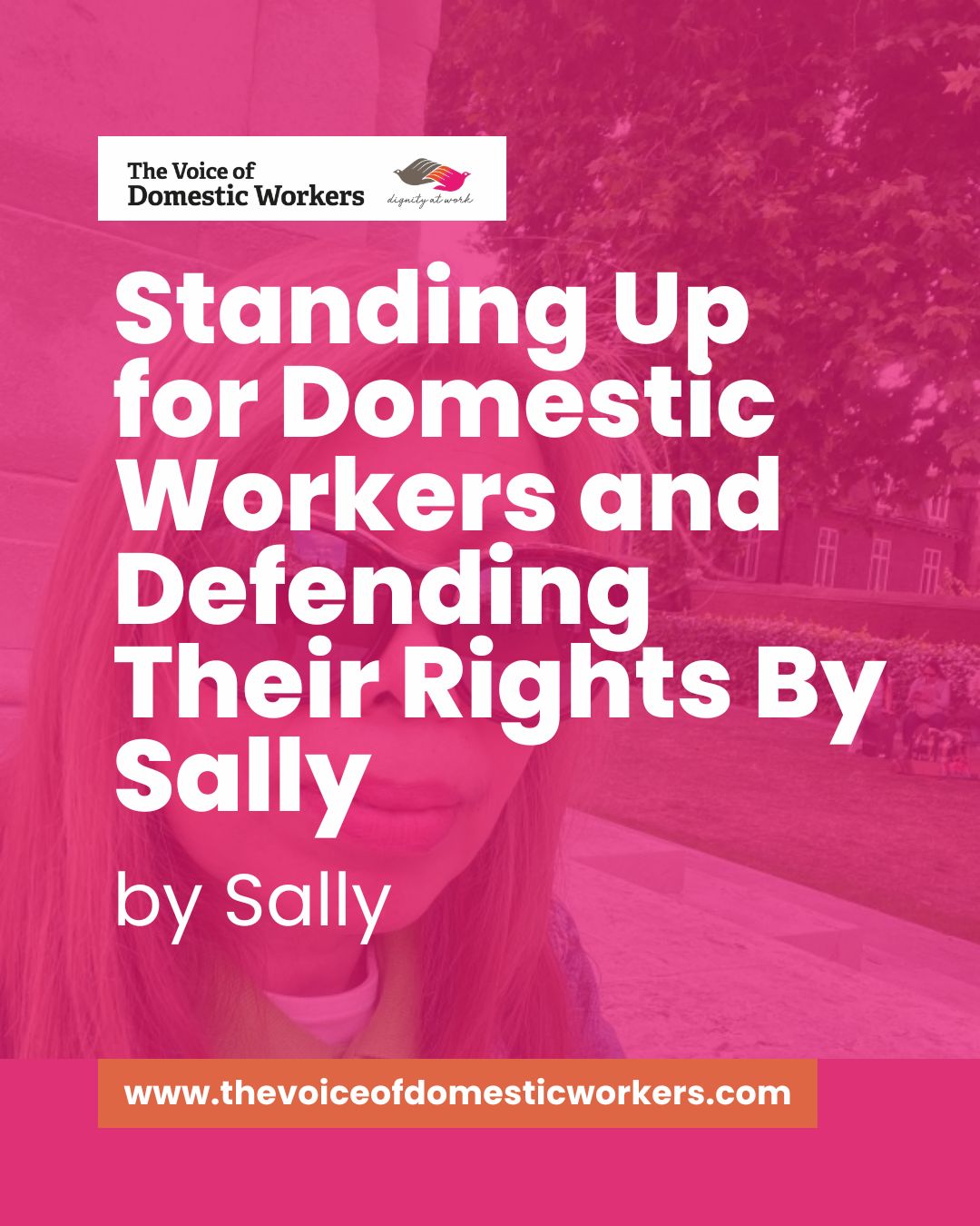 There are stories that stay with us because they remind us why speaking up matters. Last March 2026, Sally shared a powerful reflection on standing up for domestic workers and defending their rights, a reminder that every voice, every act of solidarity, and every shared experience helps create change for migrant domestic workers everywhere. Her words continue to inspire courage, unity, and hope within the community. If you missed this story, now is the perfect time to read and reflect on why protecting domestic workers’ rights remains so important today.
Read Sally’s blog here: https://www.rfr.bz/ia4892c
#VODW #DomesticWorkersRights #MigrantDomesticWorkers #StandTogether #WorkersRights #CommunitySupport #VoicesThatMatter #Solidarity #DomesticWorkers #HumanRights