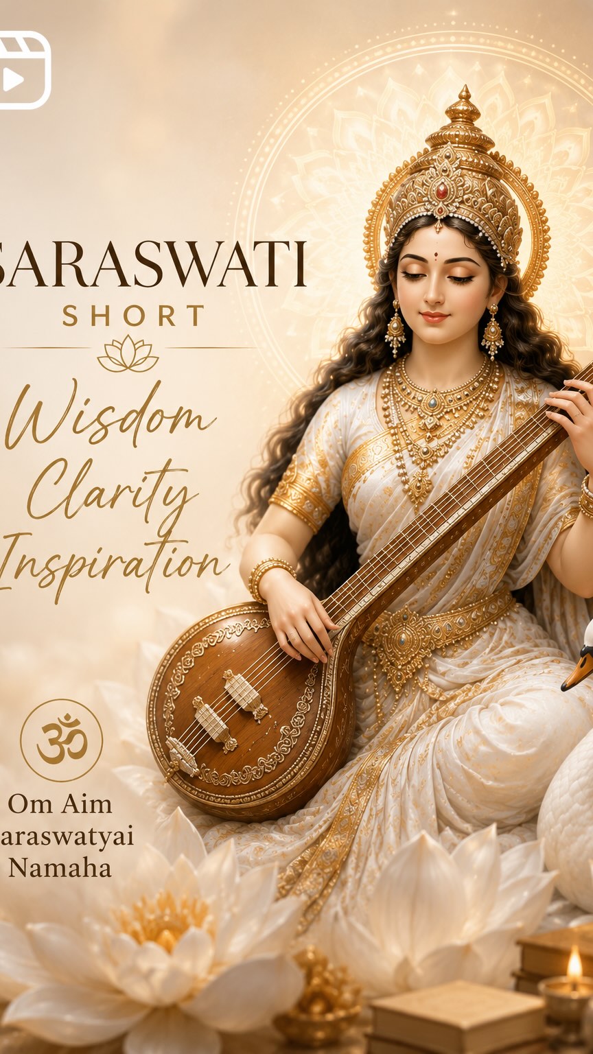 Find your clarity and intuition. Connect with Saraswati's energy using this mantra practice and mala. Deepen your inner knowing. #MantraPractice #Clarity #Intuition #Saraswati #Meditation #SpiritualGrowth #Mindfulness #InnerPeace