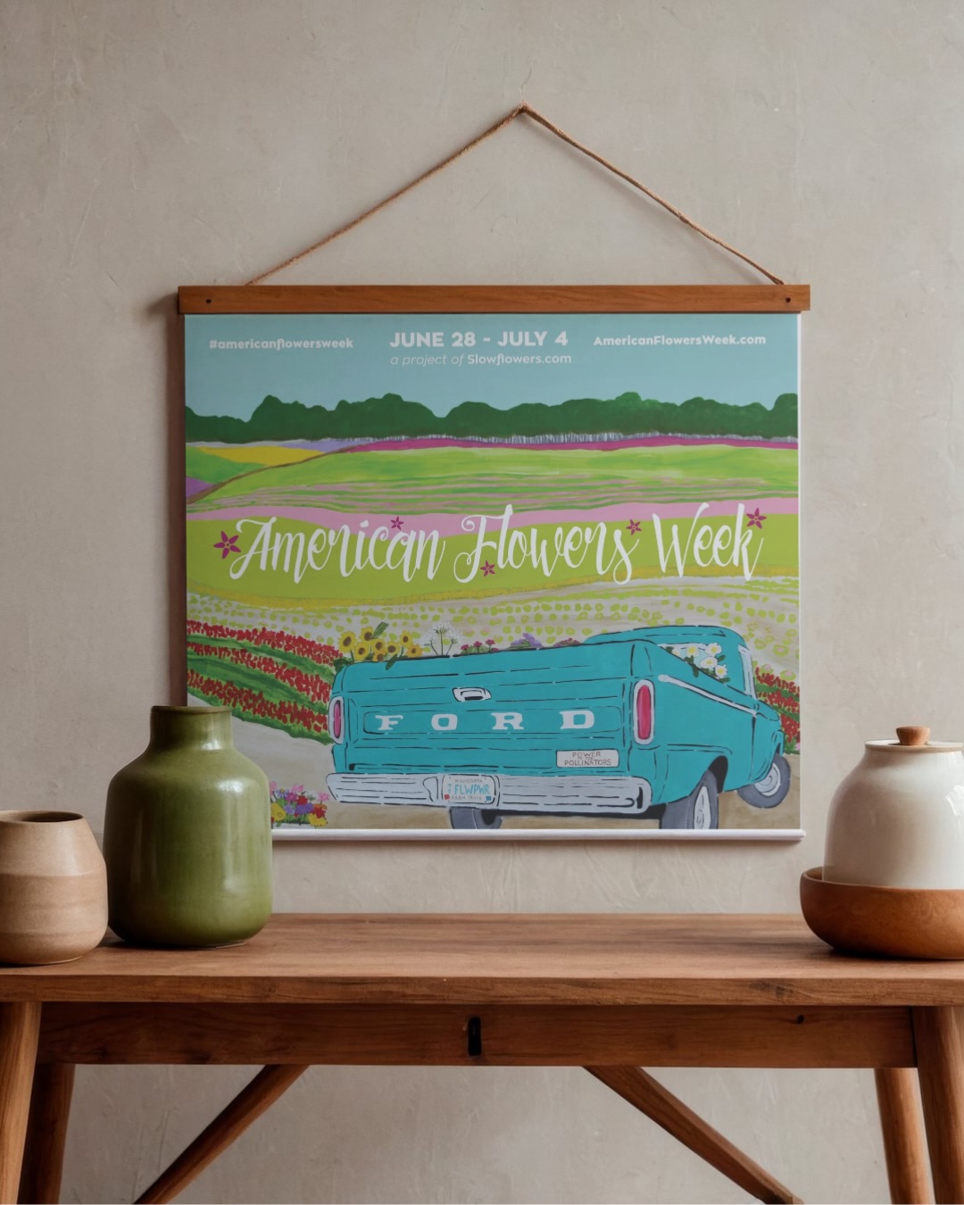 We are getting ready for American Flowers Week ‘26 — and in true American Flowers Week fashion, we are beyond excited to reveal this year’s artwork from the talented @amyriceart, a Minnesota-based fine artist and printmaker 🇺🇸💐❤️
Not only does her art embody the beauty of floral-filled celebration, but in fact it might also be Amy’s flower farming experience that truly makes her a perfect fit — and we’re thrilled to have her permission to feature two of her pieces in our 2026 campaign branding!
✨American Flowers Week is June 28-July 4, 2026✨
‼️ Here is your friendly reminder to place your orders for your 2026 American Flowers Week Bouquet Labels. Visit the link in our bio to secure yours today — www.slowflowerssociety.com
#slowflowerssociety #slowflowers #slowflowersmovement #americanflowersweek #americangrownflowers