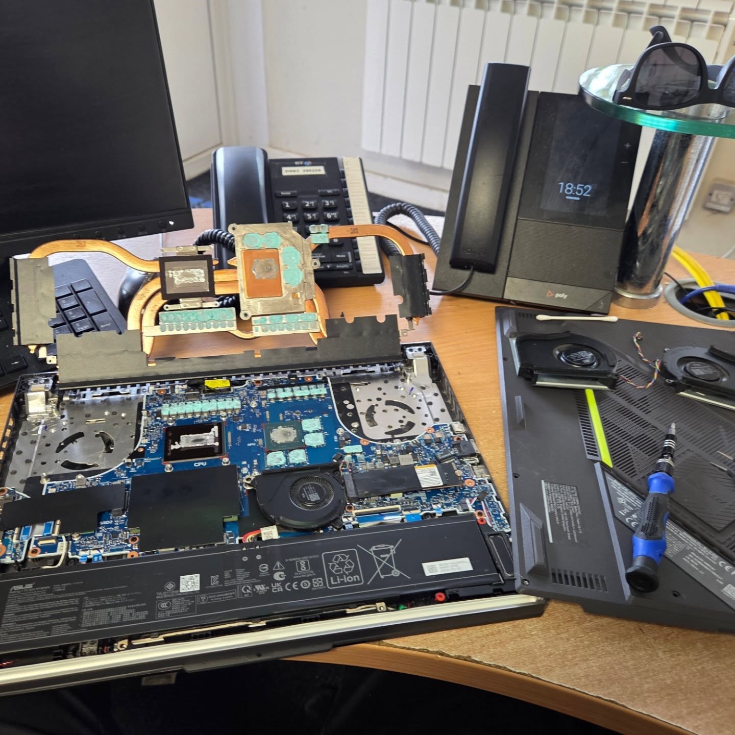 Well it's certainly been an interesting start to the year for us so far! Both good and bad...
We've typically stayed away from computer repairs and cleans due to issues such as part costs, however it's become very evident that there's a blatant lack of people about who are not only actually knowledgeable in fixing devices, but equally trustworthy in having the device fixed right.
In this photo for example, you'll see the interior of an Asus gaming laptop that was not only caked with dust, but had not one, not two, but THREE different types of cooling substances, all of which had degraded to the point of failure causing the device to hard crash any time a videogame was loaded up, because the cpu was reaching 100°C! This individual was told that it was a ram problem and that they needed to replace the ram and reinstall windows, when all it neeeded was a clean and new thermal paste...
Because of this, we've now decided to start offering device cleaning and repairs to our services here at media4you. This includes Desktop PC's, Laptops and gaming consoles. Currently this doesn't include mobile phones or tablets but we'd certainly like to hear from you if this is something people want.
It will take me a while to update our website to reflect these services due to some personal health issues, but in the meantime if you require a device clean or some technical support, please feel free to DM us or email us.