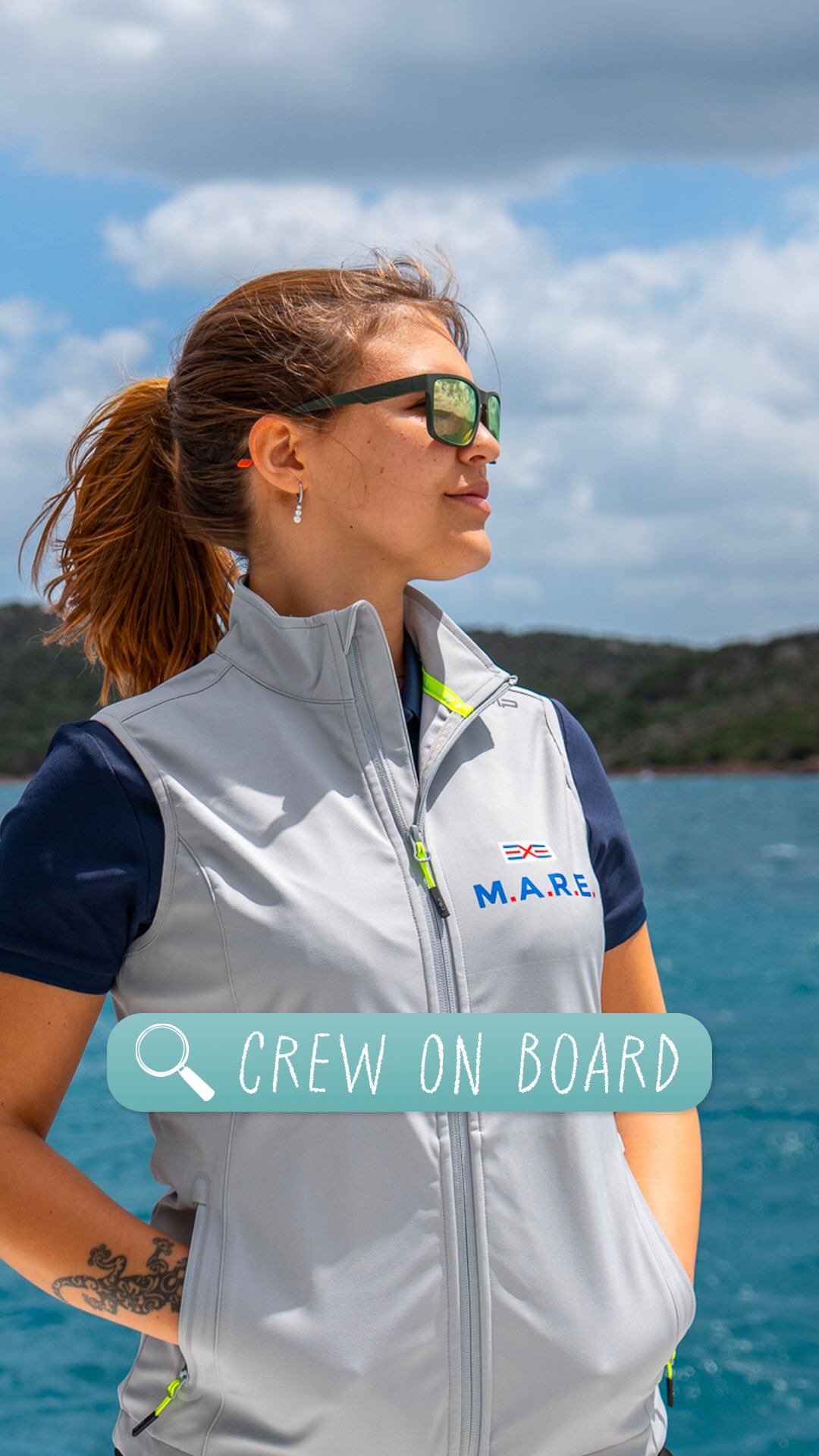 Ti presentiamo Martina 🤝🏻
Scienziata ambientale a bordo grazie a @oneoceanfoundation che si occuperà di coordinare le attività scientifiche durante tutta la missione.
Scopri nel dettaglio le 4 macro aree di ricerca di quest’anno: inquinamento ambientale, acustico, monitoraggio della biodiversità marina e cambiamento climatico.
~
Meet Martina 🤝🏻
An environmental scientist joining us on board thanks to @oneoceanfoundation, she will coordinate all the scientific activities throughout the mission.
Discover this year’s four main research areas in detail: environmental pollution, noise pollution, marine biodiversity monitoring, and climate change.
A project by @cvcaprera
Scientific partner @oneoceanfound
#progettoMARE #aboutMARE #CentroVelicoCaprera
#MarineResearch #RespectTheOcean