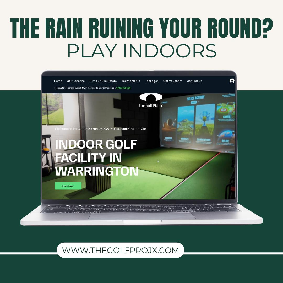 Rain Ruining Your Round? ⛳️
Don’t let the weather stop your progress…
At theGolfPROjx, you can practise year-round with our indoor golf simulators, rain or shine. Work on your game with real data, book a session with one of our PGA Pros, or bring a friend (or group) and make it a social.
Ready to keep improving no matter the conditions?
Head to our website to explore our packages and get booked in.
Link in bio
🌐 www.thegolfprojx.com
#thegolfprojx #golf #warrington #trackman #indoorgolf