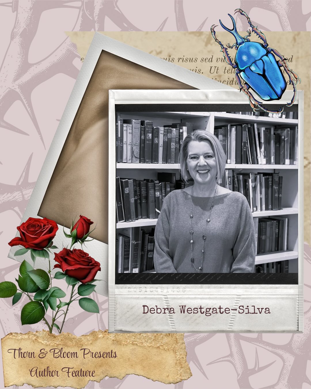 Author spotlight for Thorn & Bloom Magazine Issue 05: Rooted and Ruptured đĽ
đAbout this edition:
We went back to our roots and looked at the ways nature heals and destroys us, and our role within her destruction. We are nature; within her, we see ourselves reflected. To defend the earth is to defend the self.
We are delighted to feature Debra Westgate-Silva, who wrote a poem, âGreen Medicineâ, on the healing benefits of being outdoors immersed in nature.
Swipe to read a glimpse in an excerpt that will stay with youâĄď¸
đ Meet the Author:
âDebra Westgate-Silva has worked in public education and child advocacy. She believes in the power of story to bring people together and make the world a better place. When sheâs not reading or writing, sheâs championing literacy in her community.â
Where to find Debra:
đ website:Â www.debrawestgatesilva.com
đˇ instagram: @deb_westgate_silva
đ linkedIn: www.linkedin.com/in/debwestgatesilva/
đ¤ facebook: www.facebook.com/debrawestgatesilvaauthor
This is just one of the many incredible stories waiting for you. Read the full collection using the link in our bio.
.
.
.
#RedRoseThorns #ThornAndBloomMagazine #AuthorSpotlight #LiteraryMagazine #RootedAndRuptured #Poetry #SelfCare