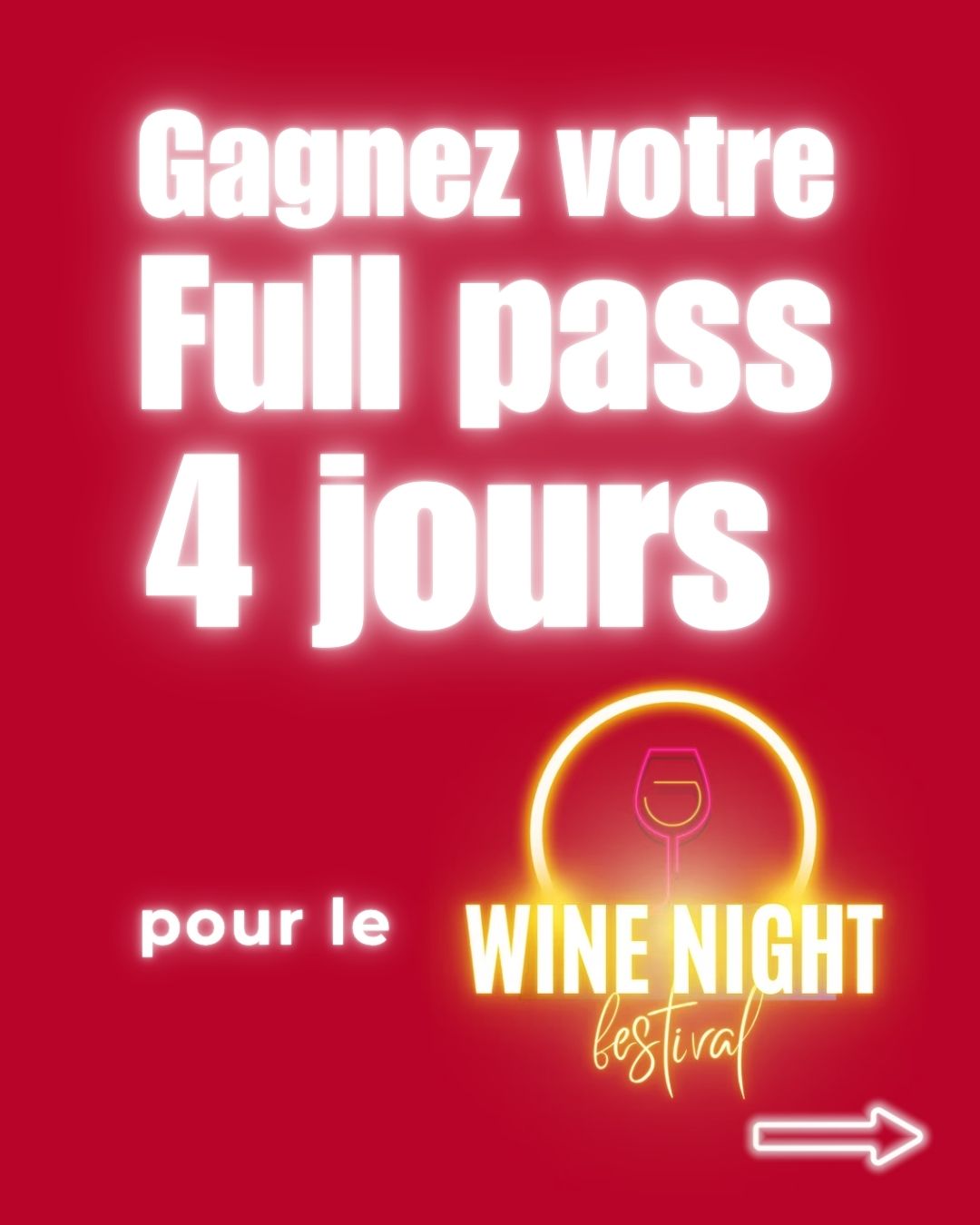 🍷 Tentez de gagner votre Full Pass pour le @wine.night.festival !
À l’occasion des Caves Ouvertes (samedi 30 mai 2026), on vous fait gagner une expérience encore plus festive 🎉
👉 Pour participer :
Achetez votre Pass Transport pour les Caves ouvertes dans l’un de nos magasins avant vendredi MIDI et vous êtes automatiquement en lice !
🎟️ Le pass transport (20 CHF) inclut :
– un verre de dégustation gravé
– un macaron
– les transports publics Unireso illimités dans tout le canton
Le gagnant pourra retirer son gain (envoi par email possible) dès 14h au Cercle de Satigny.
Plus d'info sur les Caves Ouvertes sur @geneveterroir
#cavesouvertesgenève #WineNightFestival #Geneve #Carouge #PlaceDeLaSardaigne #FestivalSuisse