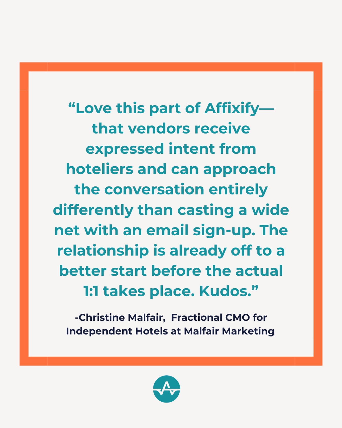 Thanks Christine! Connections are what we’re all about.