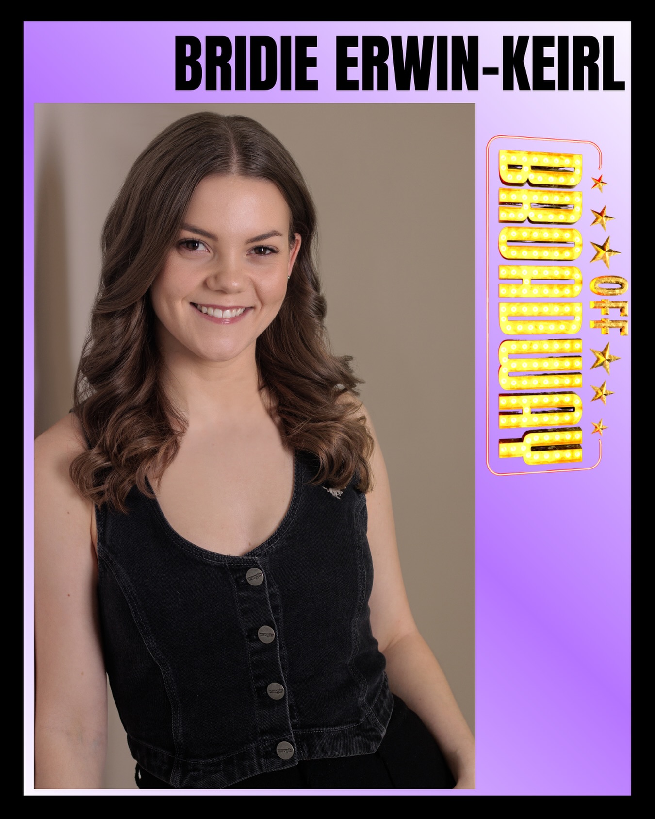 🚨CASTING ANNOUNCEMENT🚨
We are so very excited to announce that Bridie Erwin-Keirl has been cast in the @baseentertainmentau production of @offbroadwayshow 💜
Can’t wait to see you tear up the stage! @brides_erwin
#patrickmanagement #pmtalent
#performer #offbroadway #baseentertainment