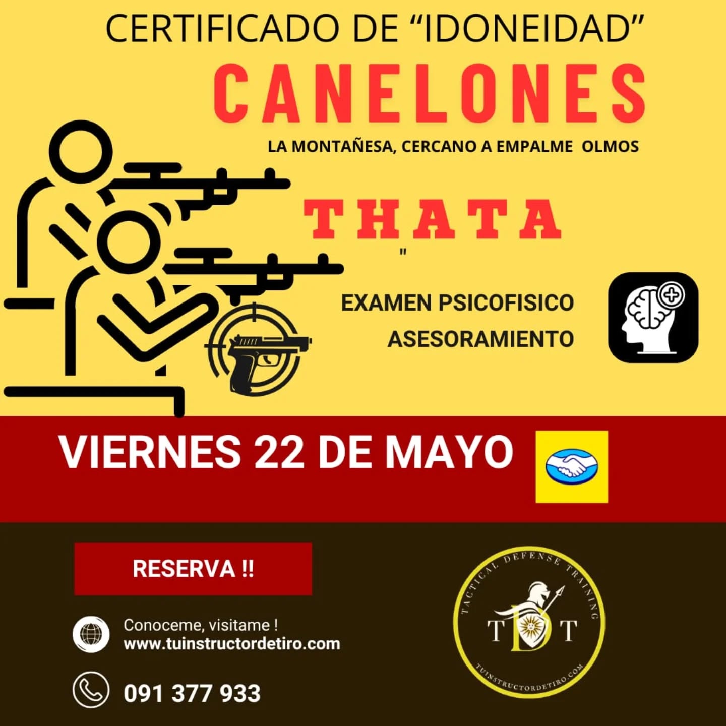 Viernes 22 , tus primeros pasos en las mejores manos !
Cupos reducidos !
Coordina y reserva !