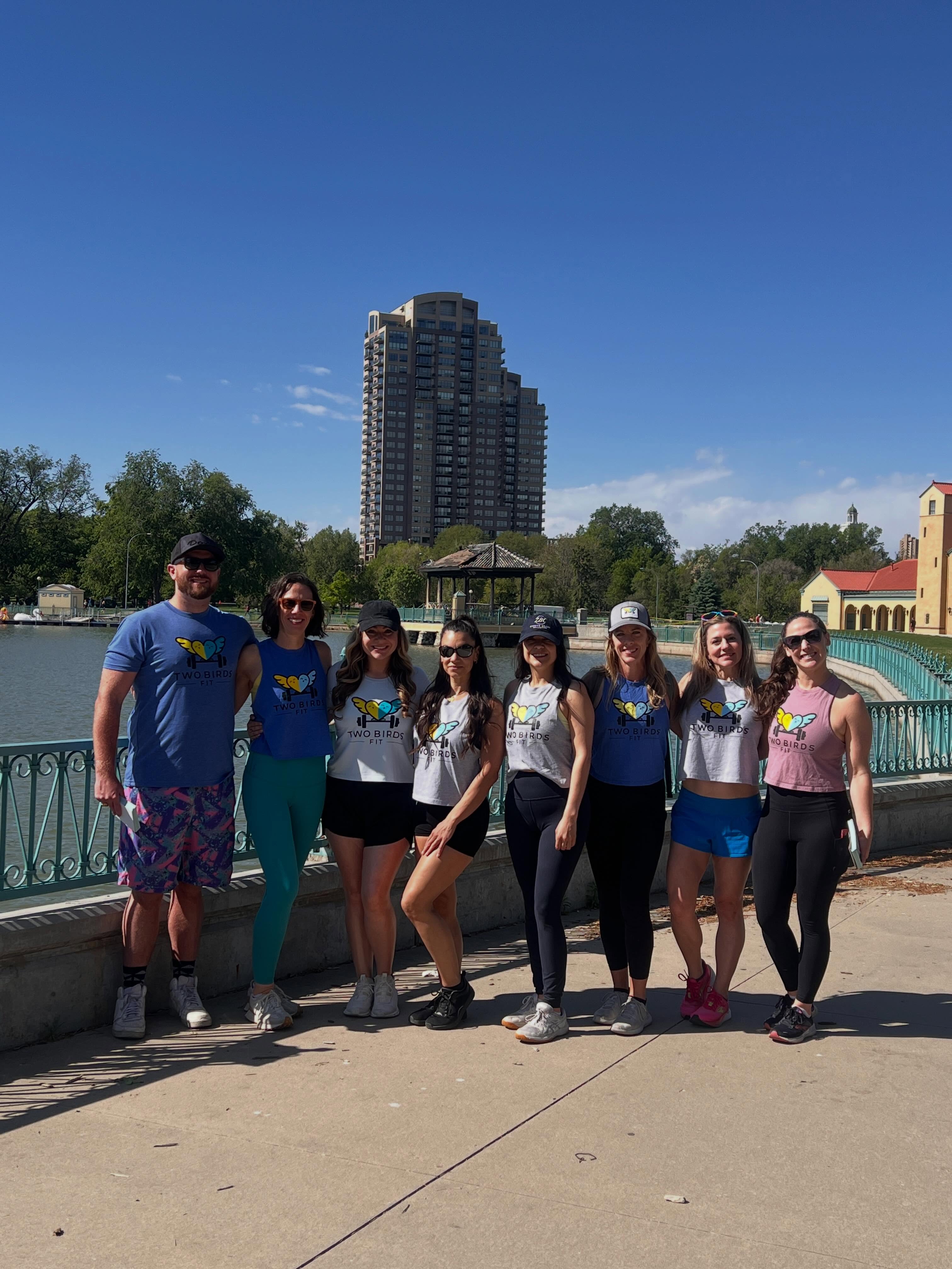 So much fun cheering on + supporting the athletes @runcolfax this weekend! 🏃♀️💛
BIG thanks to our Two Birds Hype Team for bringing the energy and helping spread the word about upcoming events 🙌 We’re so grateful for you guys!
And LOVED running into some of our peeps from past events - like one of our favorite Two Birds success stories — Lauren + Cam 💍 — after they crushed the half marathon together 🥹
Huge shoutout to all the runners, volunteers, and organizers for another awesome year + such a fun finish line party at City Park ☀️
Check out upcoming Singles events + workouts in bio @twobirdsfit 🐦
#twobirdsfit #runcolfax #colfaxmarathon