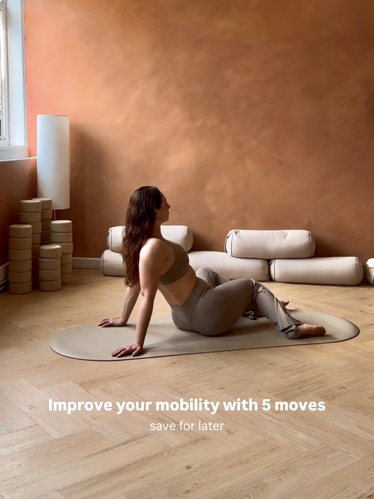 5 moves to improve your mobility - save for later 🤍
#pilates #mobility #pilatesmobility #mobilitymoves #pilatesathome