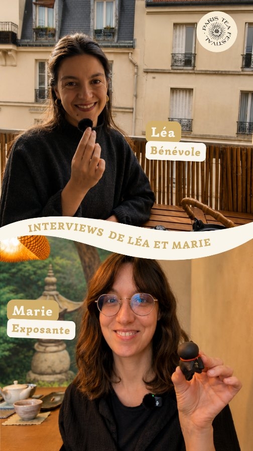 đ” Et vous⊠quel souvenir garderiez-vous dâun festival autour du thĂ© ?
Pour certain·es, ce sont les premiers visiteurs qui franchissent les portes avec des étoiles dans les yeux.
Pour dâautres, une discussion improvisĂ©e avec des producteurs venus du monde entier,  un craquage sur de beaux objets ou une confĂ©rence qui ouvre une nouvelle façon dâaprĂ©hender le thĂ©.
Ce qui revient souvent ?
Le partage.
Les rencontres.
Cette sensation dâĂȘtre accueilli dans un univers chaleureux, vivant et passionnĂ©.
Le Paris Tea Festival, ce sont aussi toutes ces personnes qui rendent lâexpĂ©rience humaine et collective.
Merci Ă la rayonnante LĂ©a, bĂ©nĂ©vole pour le Paris Tea Festival et Ă la pĂ©tillante Marie des jardins de Gaia dây voir prĂȘtĂ©s Ă lâexercice face Ă la camĂ©ra.Â
Et si le festival devait ĂȘtre un thĂ©, lequel serait il pour vous ?
đ Rendez-vous les 13 & 14 juin 2026
đïž Billetterie ouverte :Â www.paristeafestival.com
CrĂ©dits đč: @croco_tea
#ParisTeaFestival #SouvenirsInfusés #TeaLovers #RencontresAutourDuThé #TeaCommunity
And you⊠what memory would you take away from a tea festival? For some, itâs the first visitors walking through the doors with stars in their eyes.
For others, itâs a discussion with producers from around the world, splurging on beautiful items, or a talk that opens up a new way of understanding tea.
What comes up most often?
Sharing.
Encounters.
That feeling of being welcomed into a warm, lively, and passionate world.
The Paris Tea Festival is also about all those people who make the experience human and communal.
Thank you to the radiant Léa, a volunteer for the Paris Tea Festival, and the bubbly Marie from Gaia Gardens for agreeing to be interviewed on camera.
And if the festival were a tea, which one would it be for you?
See you on June 13 & 14, 2026
đïžTickets on sale:Â www.paristeafestival.com
CrĂ©dits đč: @croco_tea