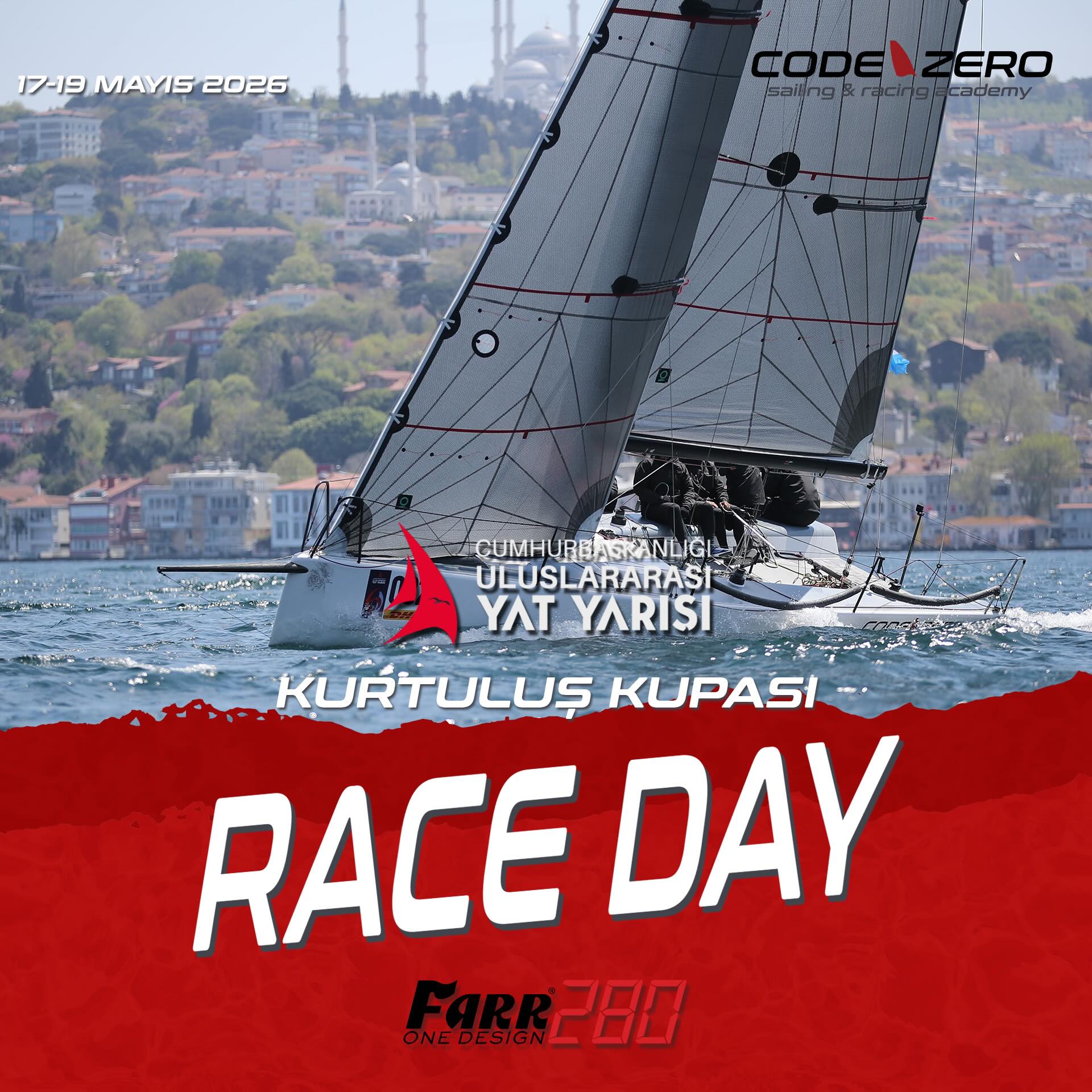 17-19 Mayıs 2026 tarihlerinde düzenlenen @sailturkiyeracing CBUYY Trofesi Kurtuluş Kupası için #farr280 model teknemizle #bosphorus parkurunda olacağız. #winningisntcomfortable
Team Zero
@dileksiseyler
@gulekismail
@onuralpaslan
@tehlile
@aboynamedcharliebrown_
@coratography
@gokmeneris
