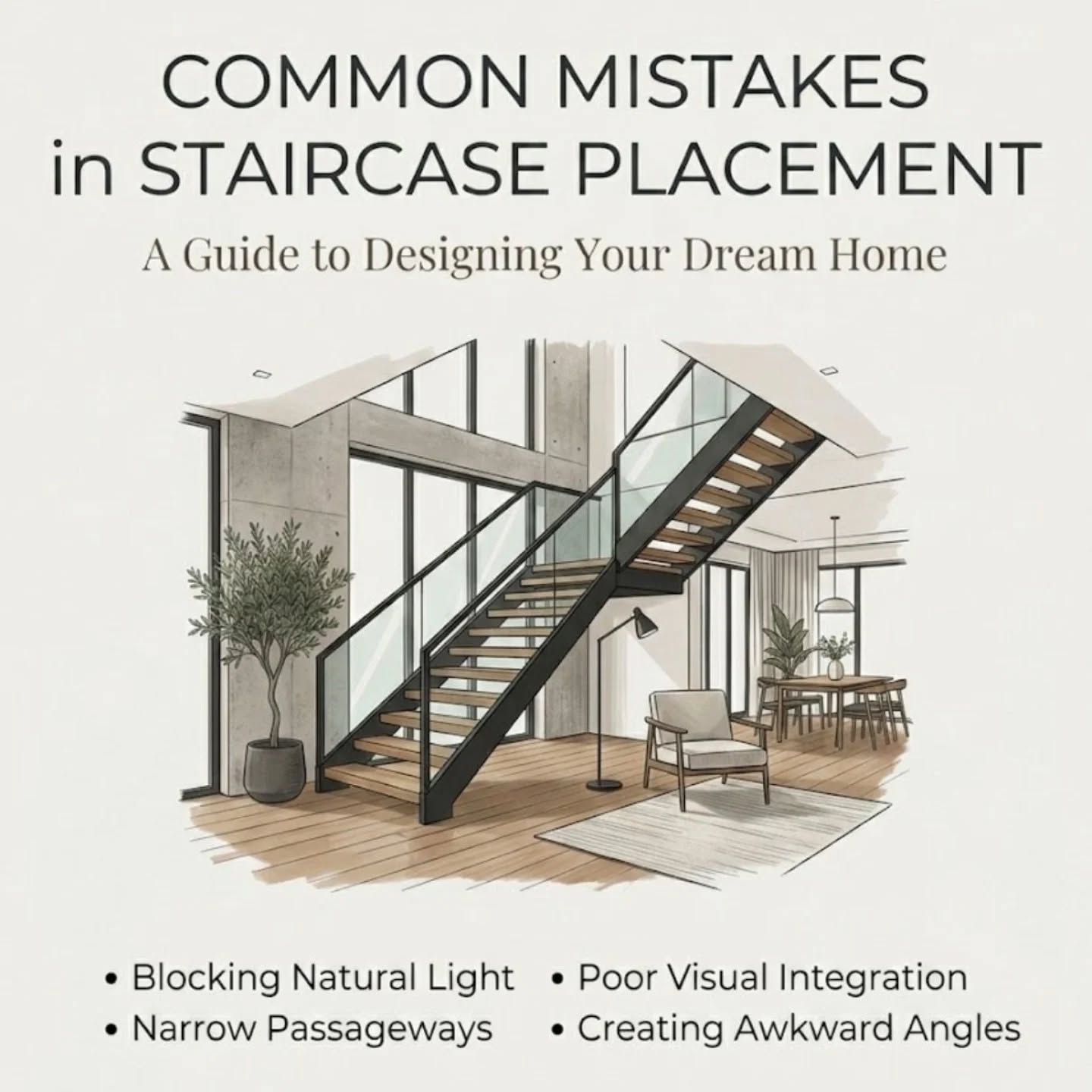 Choosing the RIGHT staircase matters just as much as choosing the design.
Smart planning today = better living tomorrow ✨
DM BUILDDRITE STUDIO for expert home planning 📩
#BuilddriteStudio #staircasedesign #modernhome #luxuryinteriors #dreamhome