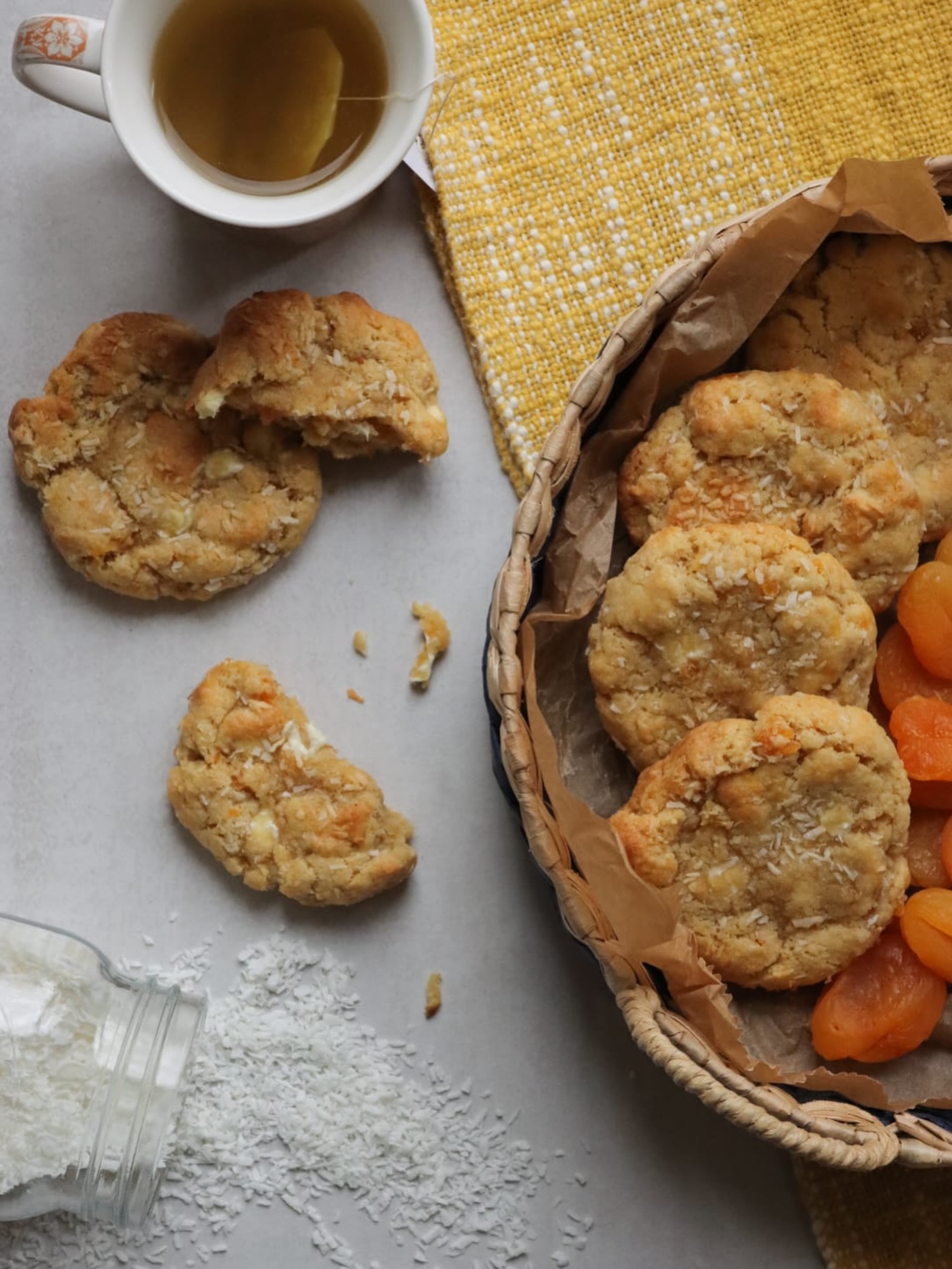 Bake of the Week: Apricot & Coconut
Our Apricot & Coconut cookies are back on the menu - having been a firm favourite last year! They picked up a Silver in the @tasteofthewestcic Awards and offer a lovely tropical hint now that we’re heading into the warmer months.
Our delicious brown sugar cookie dough, packed with Belgian white chocolate, coconut extract and soft chunks of dried apricot, these are the kind of biscuits that go perfectly with a good cuppa - especially around midmorning when you need a bit of a lift.
Retail customer? 🍪
If you haven’t tried our gourmet cookies yet, head to our website to browse the full range. Free UK delivery is available on all orders.
Trade customer? 🍪
As with all of our cookies, Apricot & Coconut Cookies are available in boxes of 18 - either loose and ready to pop into your lovely cookie jars, or individually wrapped and labelled. Register for trade access at www.willow-finch.co.uk/trade