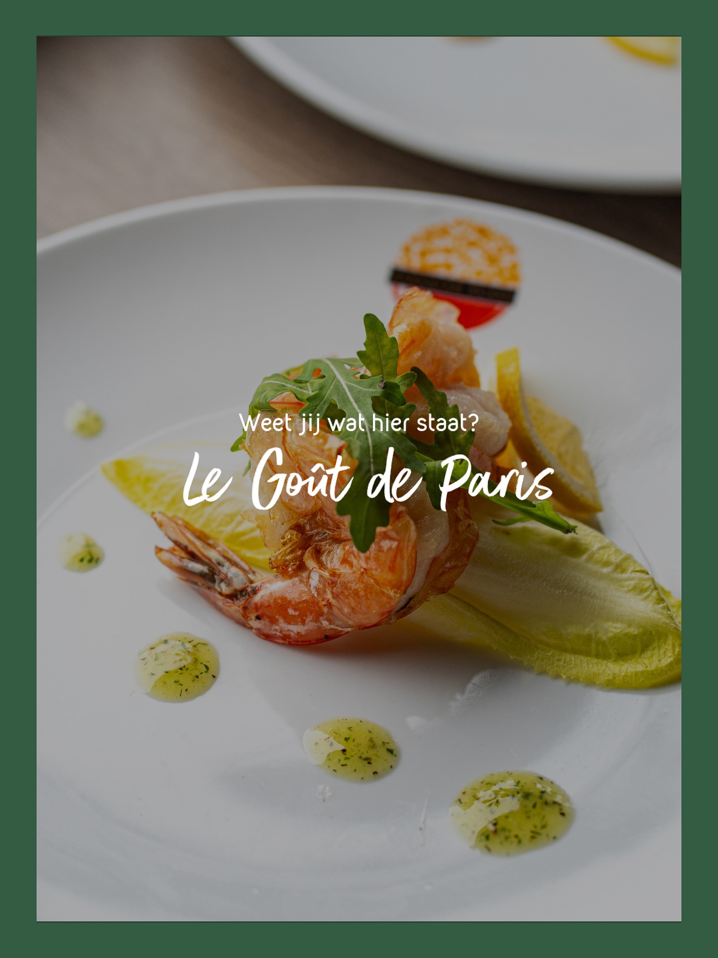 Le Goรปt de Paris ๐ซ๐ทโจ
Weet jij wat hier staat? ๐
Kleine hintโฆ het heeft alles te maken met Parijs, lekker eten en genieten alsof je in een gezellig Frans straatje zit. ๐ท๐ฐ๐ฅ
Laat jouw vertaling achter in de reacties ๐๐
#parkstadplaza #parkstad #parijs #legoutdeparis #culinairewereldreis