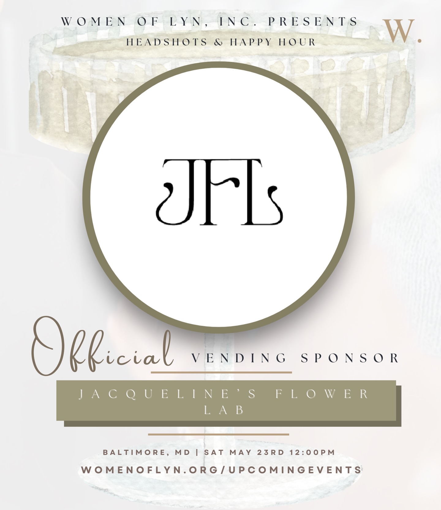 Introducing our floral sponsor for our Headshots & Happy Hour event THIS Saturday, @jacquelinesflowerlab. 💐🤎
We’re excited to partner with a creative brand that brings beauty, intention, and thoughtful details to every experience. As part of the event, each attendee will receive a complimentary bouquet curated by Jaqueline’s Flower Lab.
Whether you’re updating your LinkedIn, refreshing your brand photos, launching a business, or simply taking time to pour back into yourself, this experience is designed to leave you with polished headshots, meaningful connections, beautiful florals, and renewed confidence alongside an incredible community of women.
See you ladies there! Visit WOMENOFLYN.ORG to save your spot. 🎟️