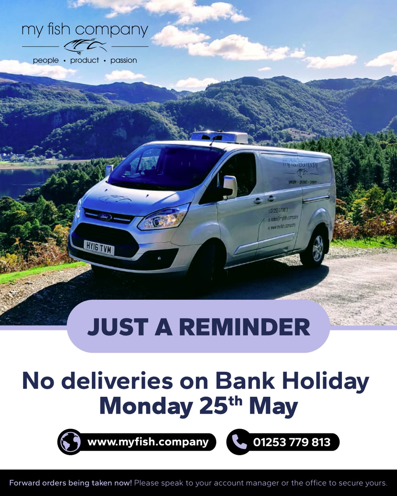 ☀️ Have you seen the forecast?
Temperatures in the 20s, school’s out and the whole of the north is about to be out in force.
Beer gardens, lakeside tables, city centres buzzing - your customers are coming and they’re going to be hungry.
As your local, independent fish supplier, we’re expecting a serious rush this week, so do yourselves a favour and get your orders in early.
The sooner you call, the less you stress.
Fridges stocked. Specials sorted. Weekend ready.
📞 Call us ASAP 01253 779813
PS. We’re closed Bank Holiday Monday — plan ahead and you won’t miss a thing 👊
#MyFishCompany #BankHoliday #FreshFish #Seafood #ChefLife
