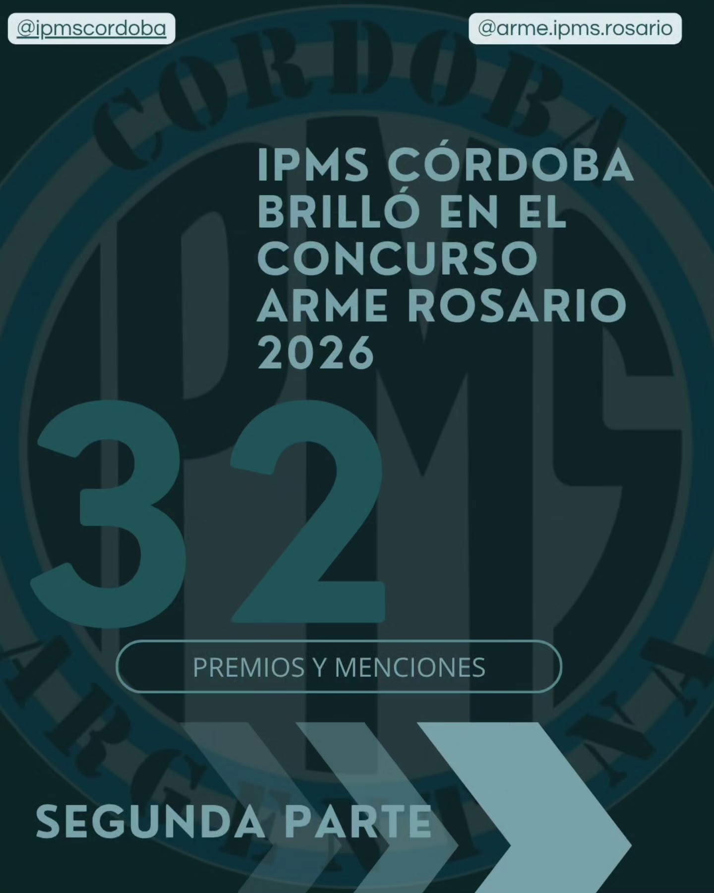 IPMS Córdoba brilló en ARME Rosario 2026 ✨
Nuestros socios lograron más de 30 premios en una de las competencias más importantes del país.
🏆 Premios destacados:
🥇 Alejandro Vucko — 7 premios
🥇 Daniel Baraldi — 4 oros
🏅 Diego Ruhl — 4 premios
🏅 Federico Cacciopoli — 5 premios
🏅 Franco Echenique — 4 premios
🏅 Martín Ocampo — 3 premios
🏅 Pablo Gargantini — 4 premios
🥇 Kevin Penna — 1 oro
📸 Modelos, dioramas, sci‑fi, aviación, militar… ¡un nivel impresionante!
IPMSCórdoba #Modelismo #Plastimodelismo #ARME2026 #Aviación #Dioramas SciFi Escala Hobby ArgentinaModelismo ModelismoEstático