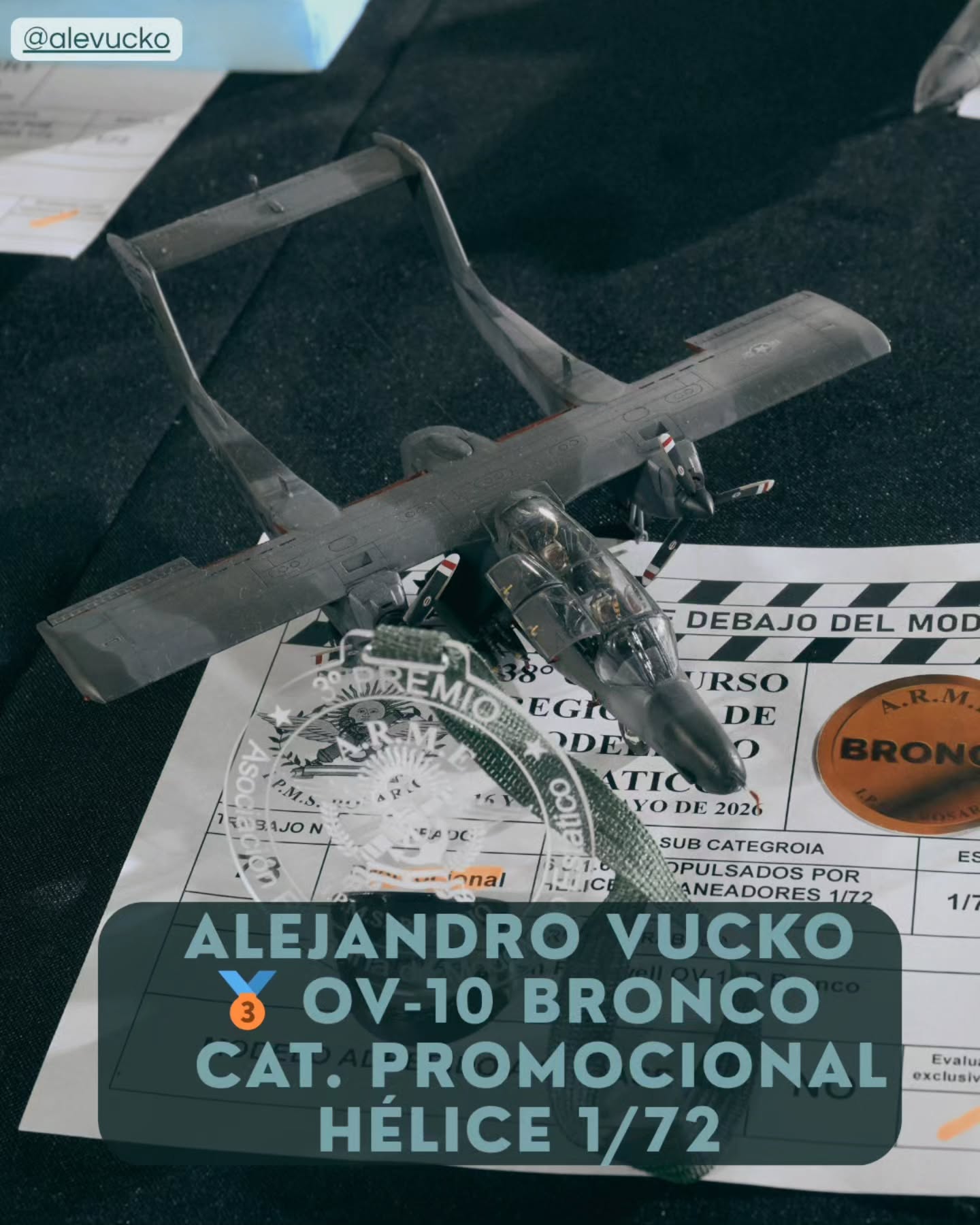 IPMS Córdoba brilló en ARME Rosario 2026 ✨
Nuestros socios lograron más de 30 premios en una de las competencias más importantes del país.
🏆 Premios destacados:
🥇 Alejandro Vucko — 7 premios
🥇 Daniel Baraldi — 4 oros
🏅 Diego Ruhl — 4 premios
🏅 Federico Cacciopoli — 5 premios
🏅 Franco Echenique — 4 premios
🏅 Martín Ocampo — 3 premios
🏅 Pablo Gargantini — 4 premios
🥇 Kevin Penna — 1 oro
📸 Modelos, dioramas, sci‑fi, aviación, militar… ¡un nivel impresionante!
IPMSCórdoba #Modelismo #Plastimodelismo #ARME2026 #Aviación #Dioramas SciFi Escala Hobby ArgentinaModelismo ModelismoEstático