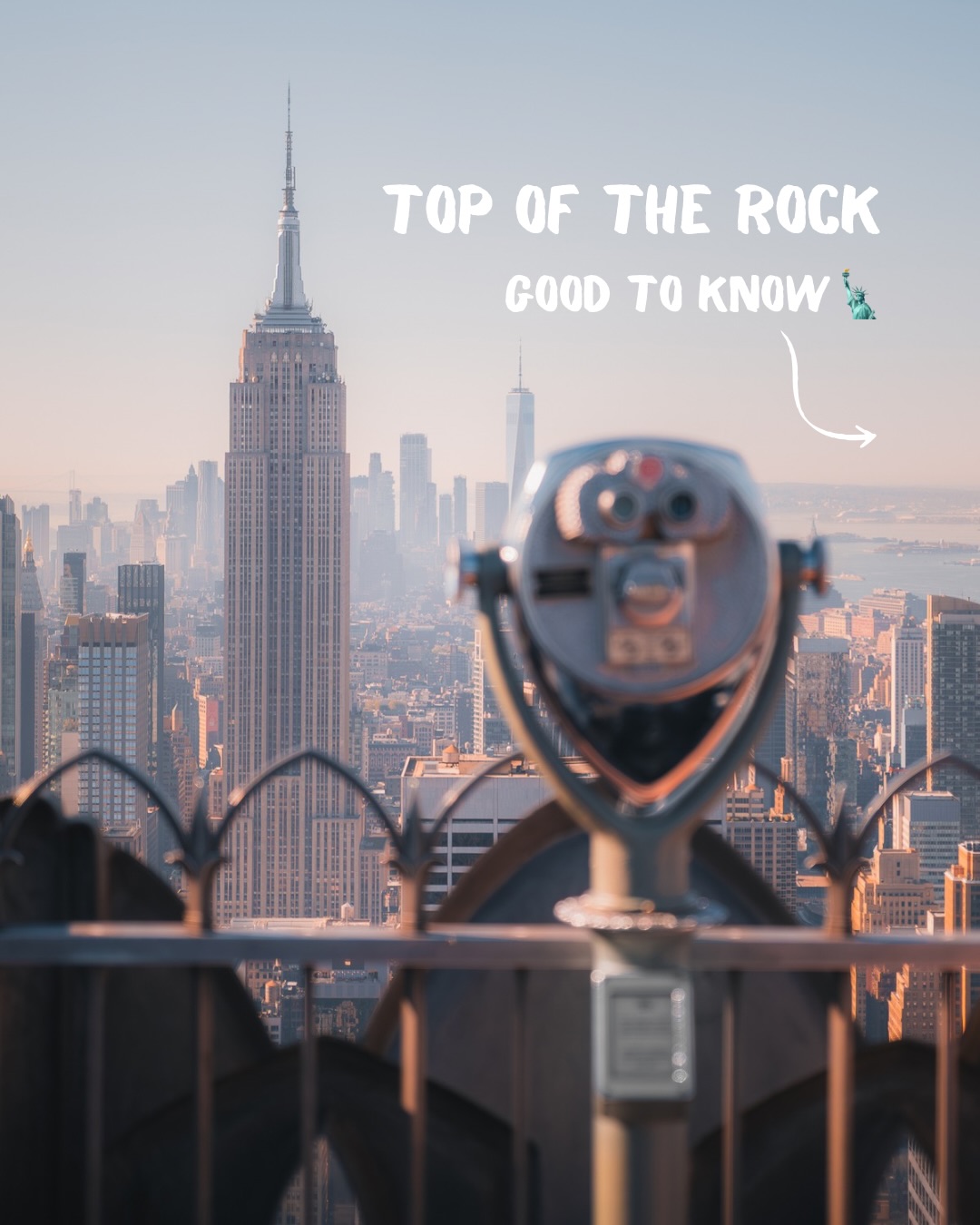 Top of the Rock war für uns ehrlich gesagt die schönste Aussichtsplattform in New York. 🗽✨
Vor allem morgens, wenn sich noch weniger Leute auf der Plattform tummeln. Außerdem sind die Tickets dann günstiger als später am Tag und das Licht über Manhattan einfach unreal.
Deshalb haben wir euch hier mal alles zusammengeschrieben, was man vor dem Besuch wissen sollte. 👀
📍Ticketpreise
📍beste Besuchszeit
📍welche Aussicht euch erwartet u.s.w.
Speicher dir den Post für deine New York Reise ab. ✈️
Noch mehr NYC Tipps, Fotospots & Reiseguides findest du auf unserem Blog: weltallerliebst.de (Link in Bio)
.
.
.
#newyorkcity #topoftherock #newyorktips #nycguide #newyorktravel