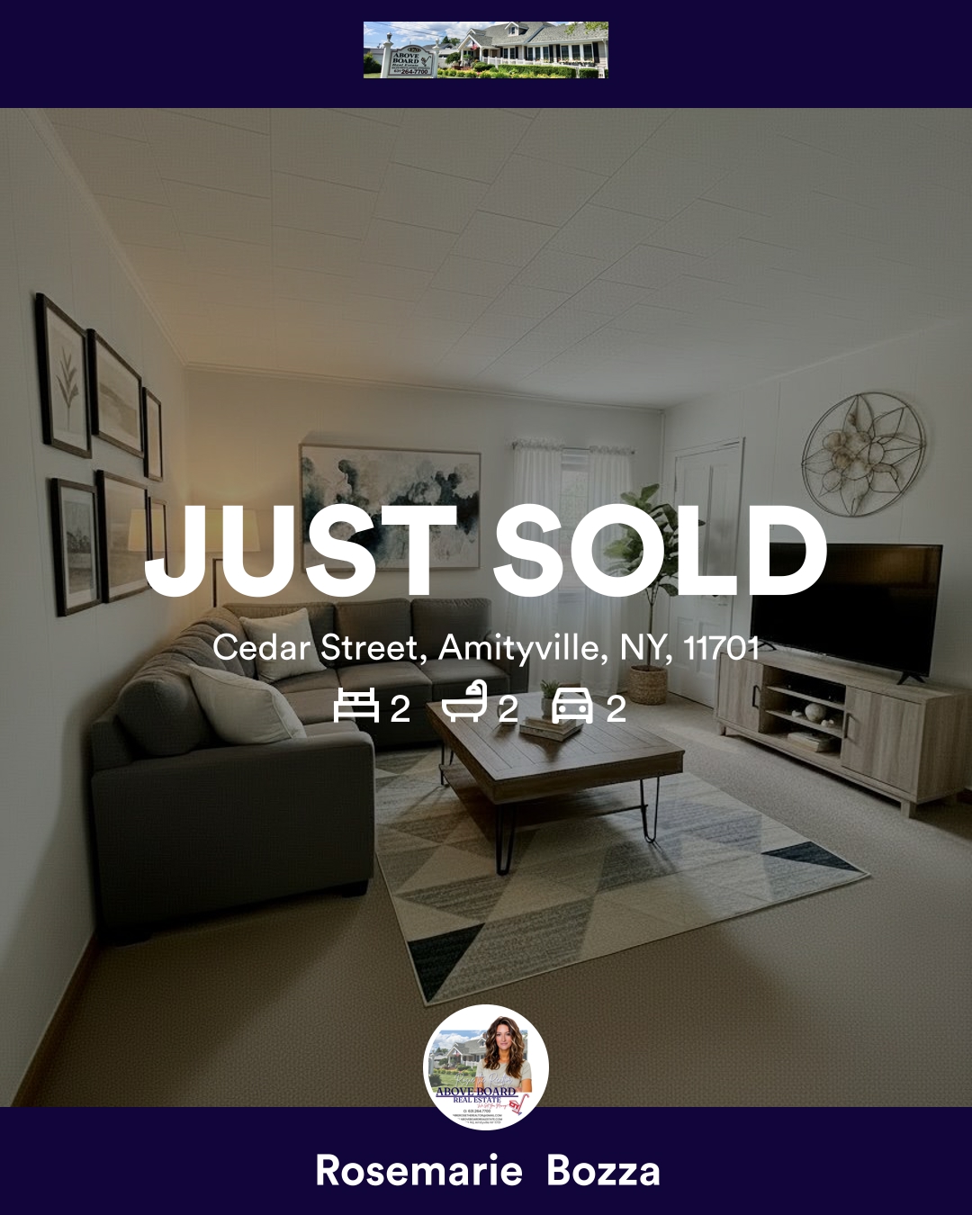 🛌 2 🛀 2 🚘 2
📍
My latest sale on .
...
#ratemyagent #realestate #Above_Board_Real_Estate_IncCedar Street, Amityville, NY, 11701Cedar Street